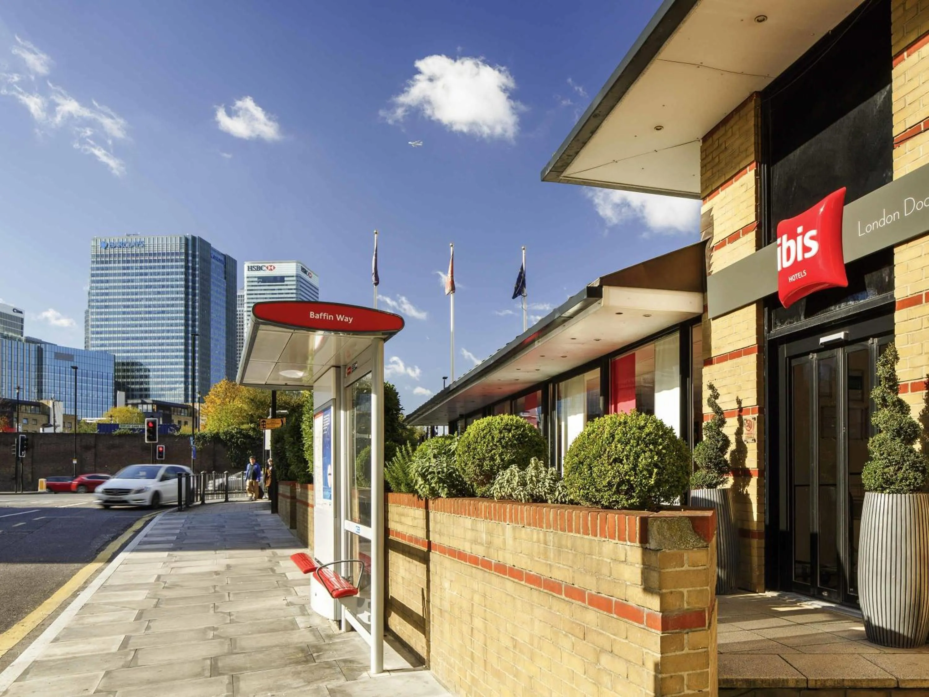 Property building in ibis London Docklands Canary Wharf