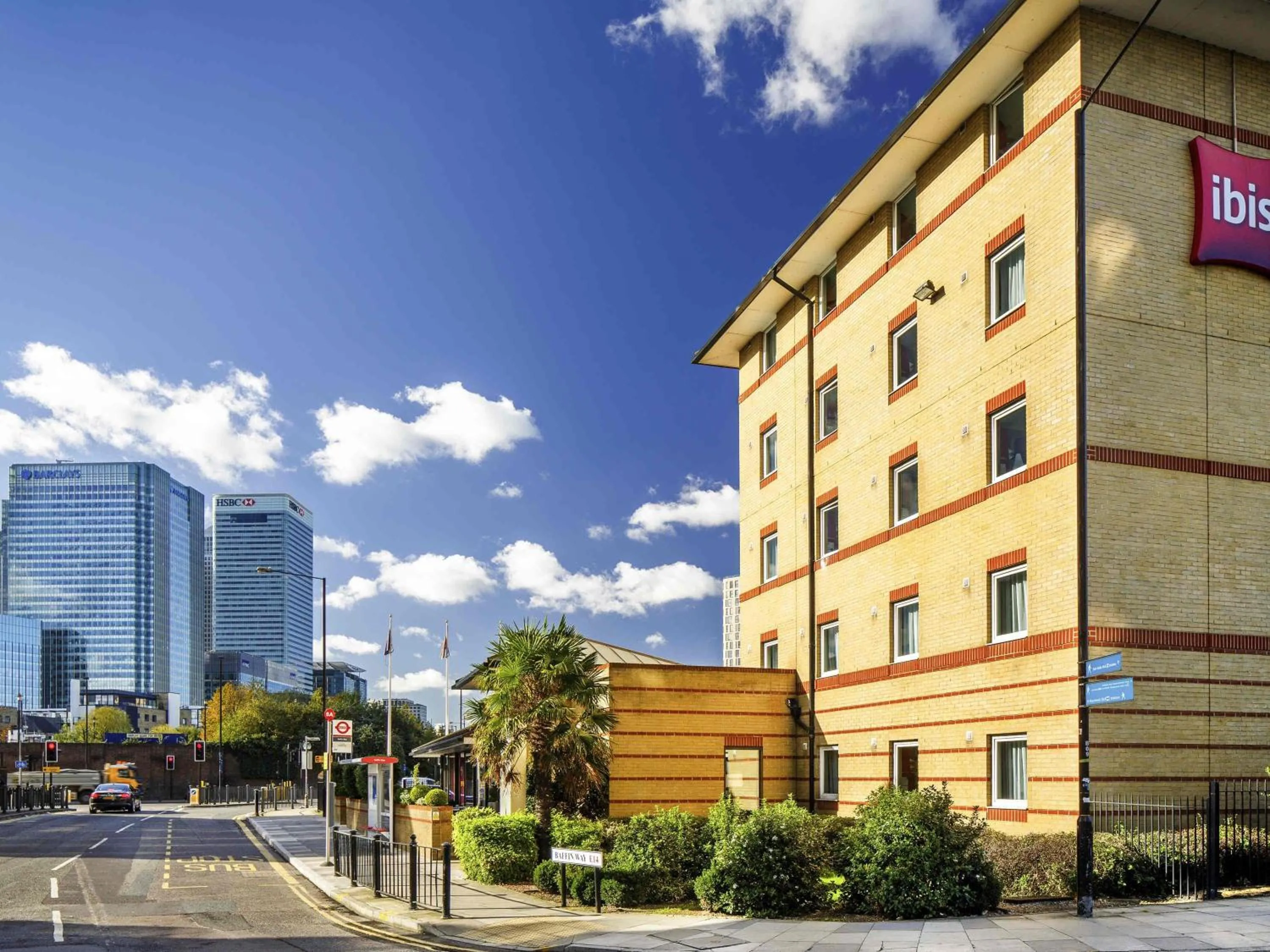 Property building in ibis London Docklands Canary Wharf