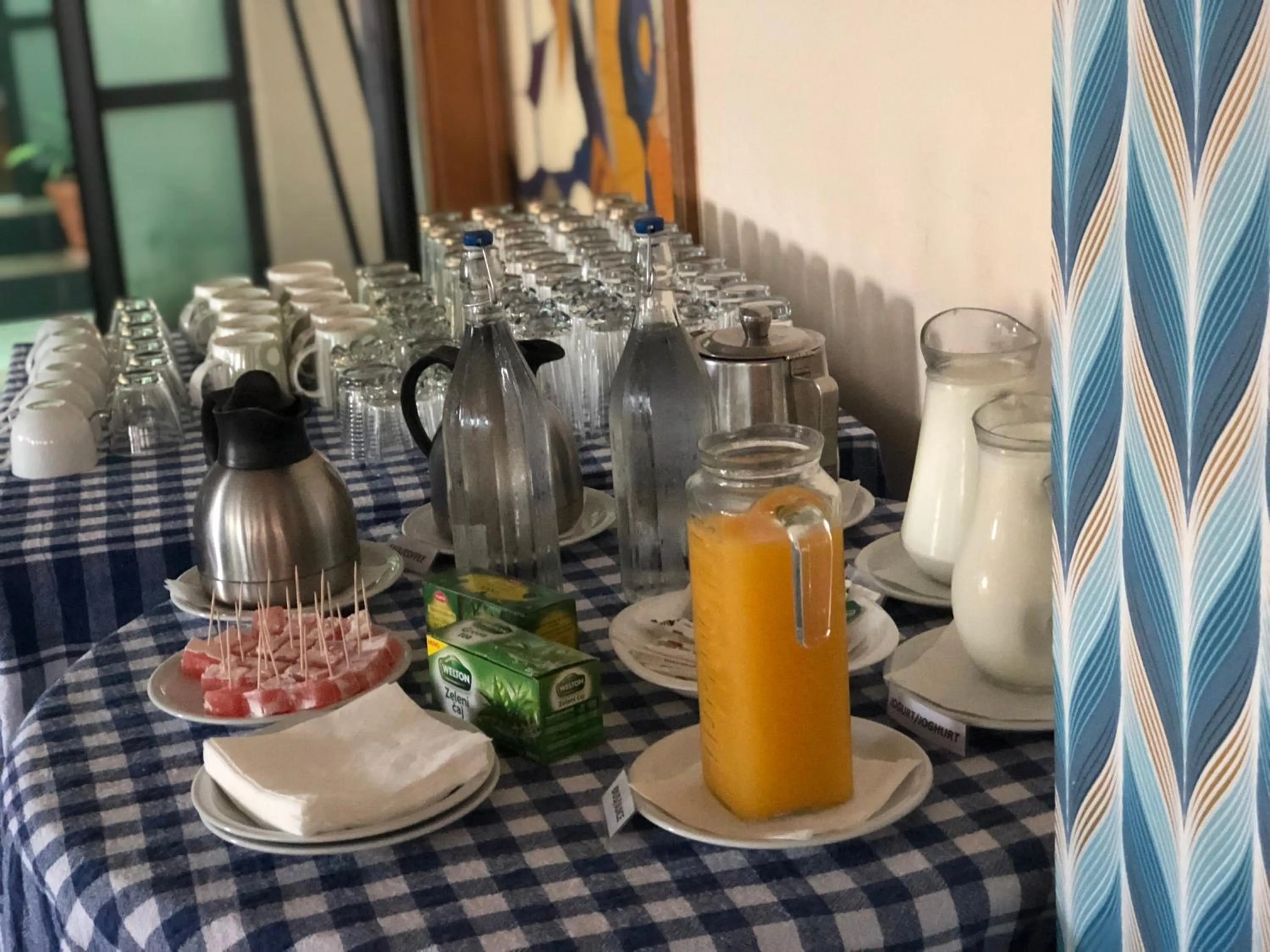 Buffet breakfast in Garni Hotel Lake