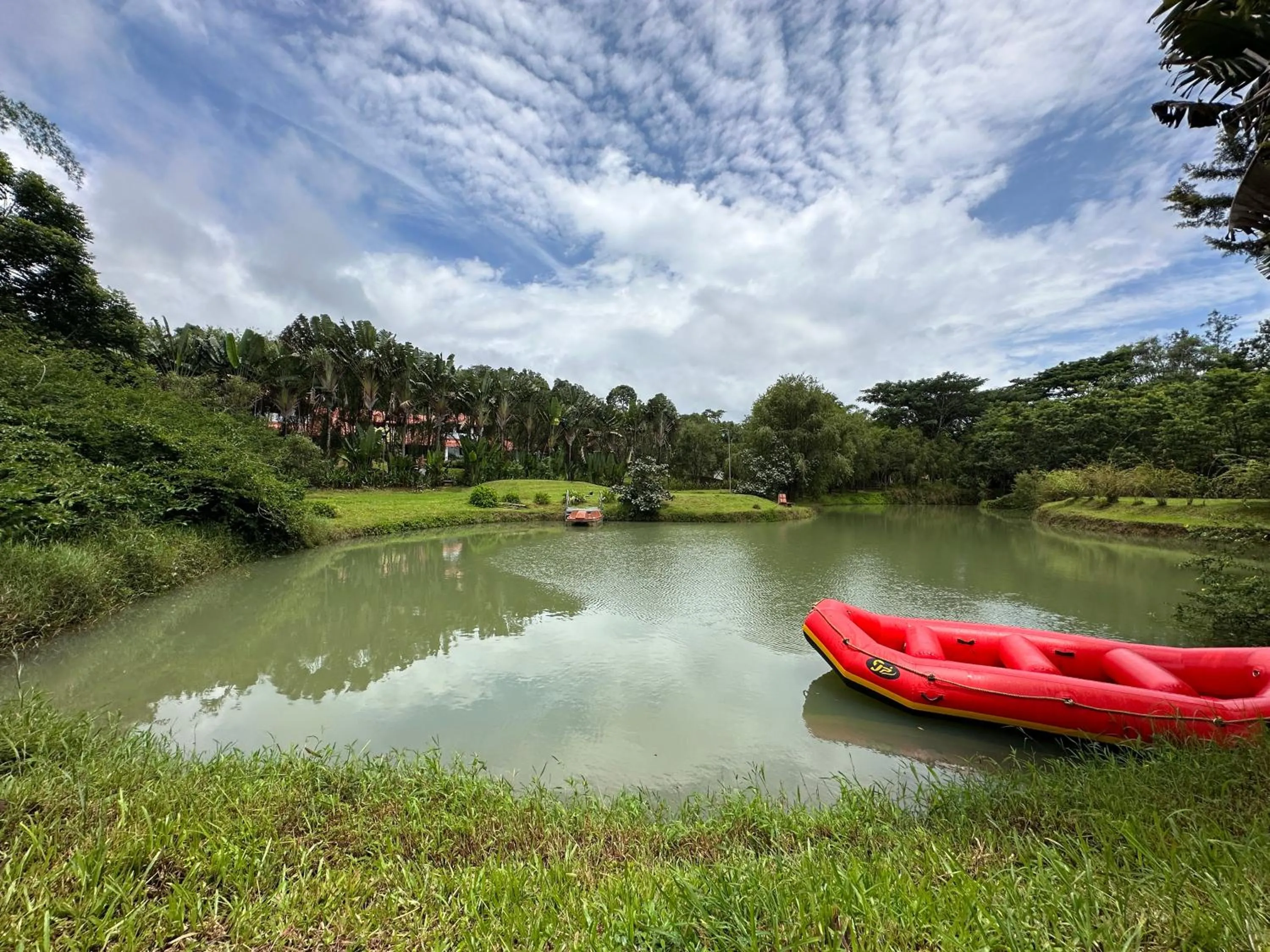 Lake view in Kadkani River Resort Coorg