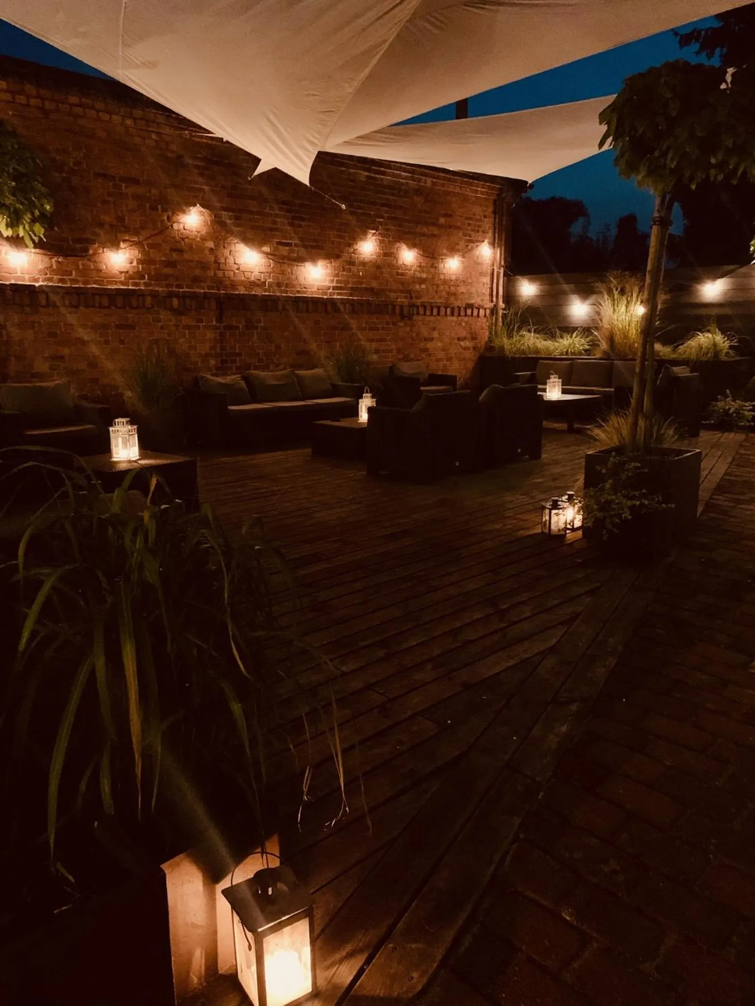 Garden in Hotel Mały Młyn