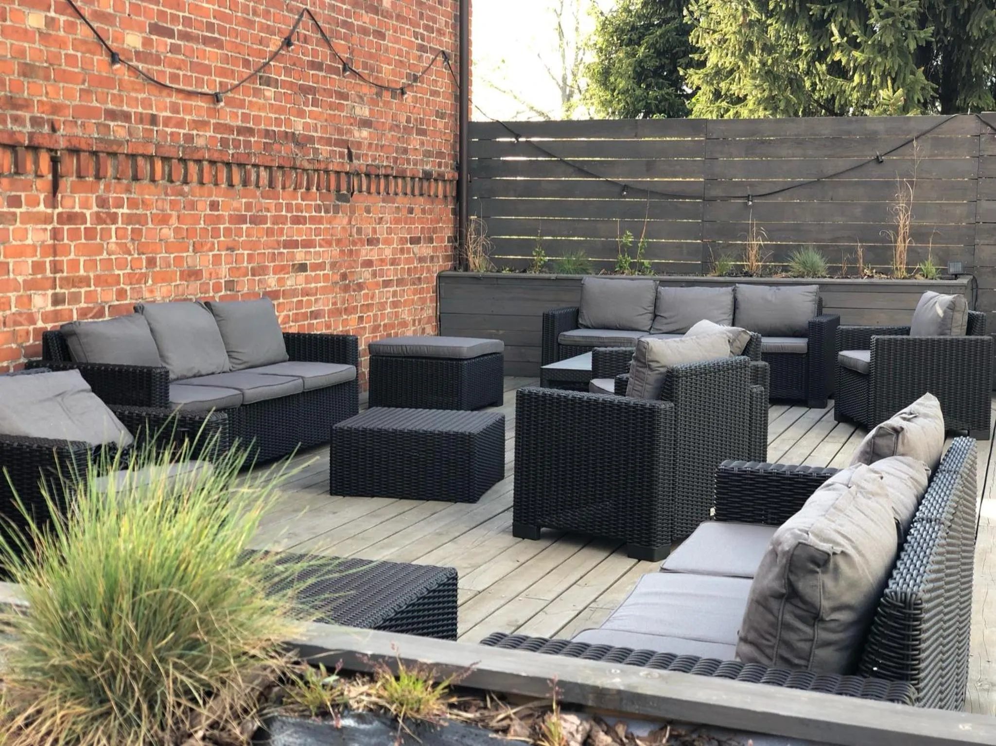 Garden in Hotel Mały Młyn