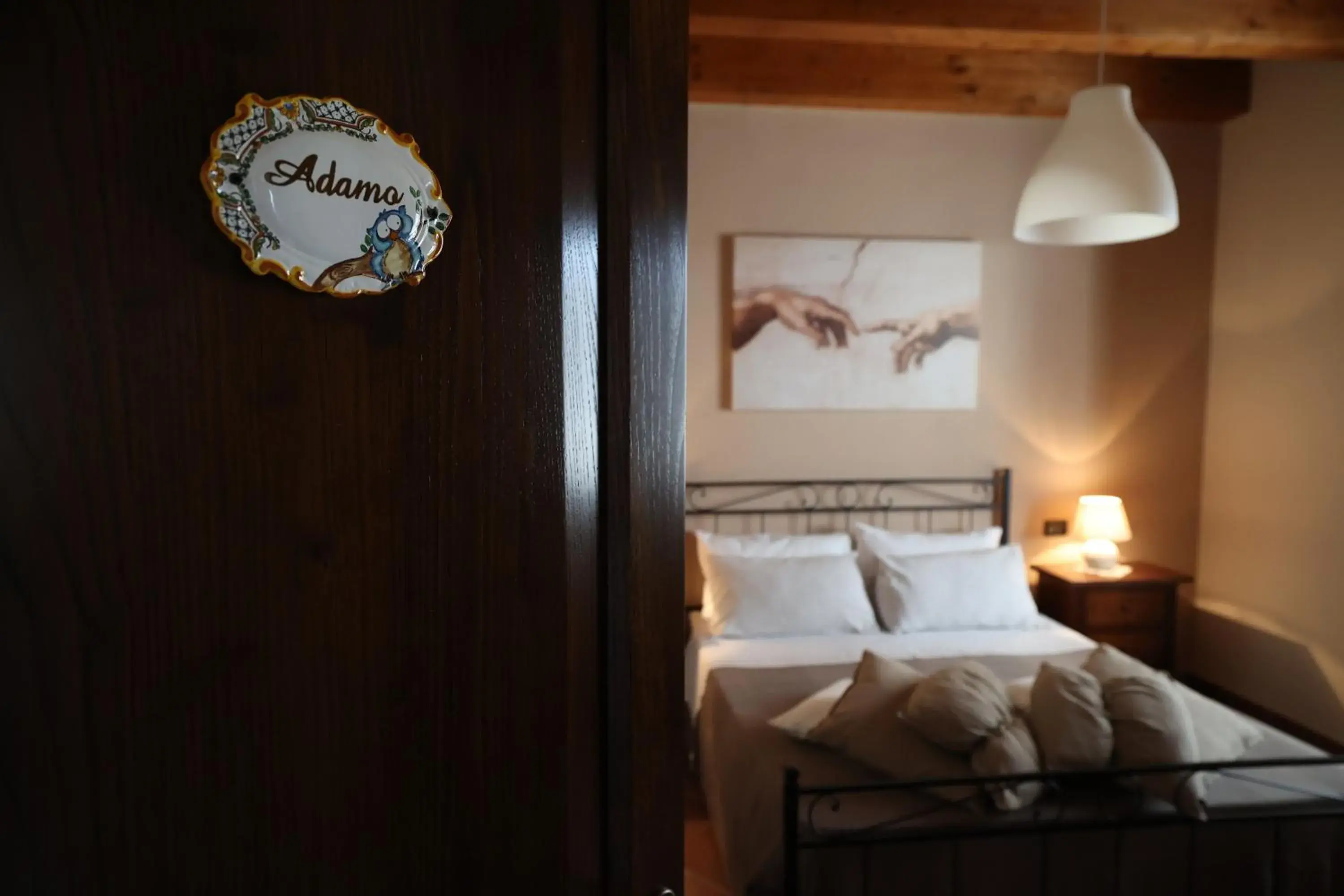 Double or Twin Room with Private External Bathroom in La Cascina Nel Bosco Double or Twin Room with Private External Bathroom in La Cascina Nel Bosco