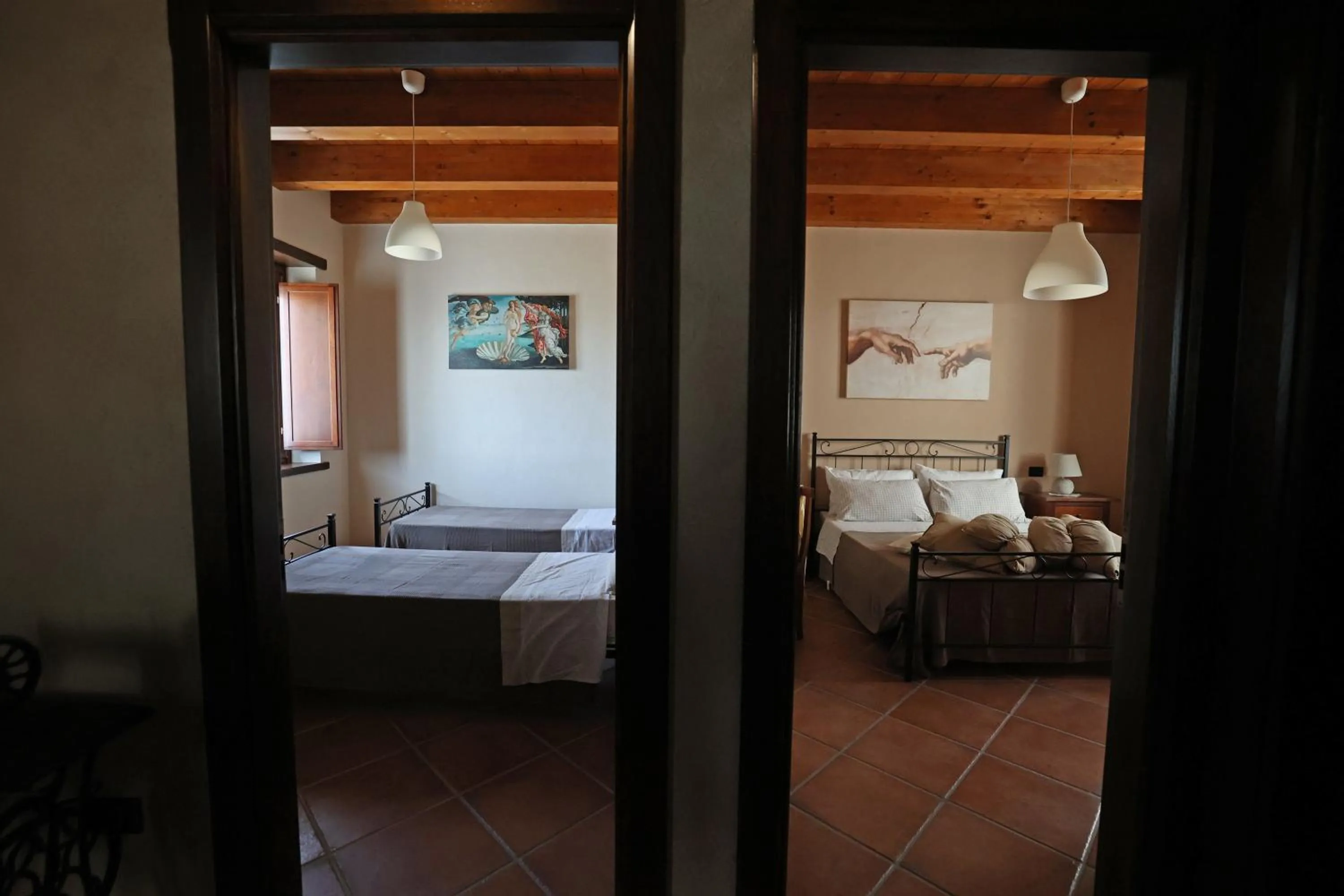 Bed in La Cascina Nel Bosco