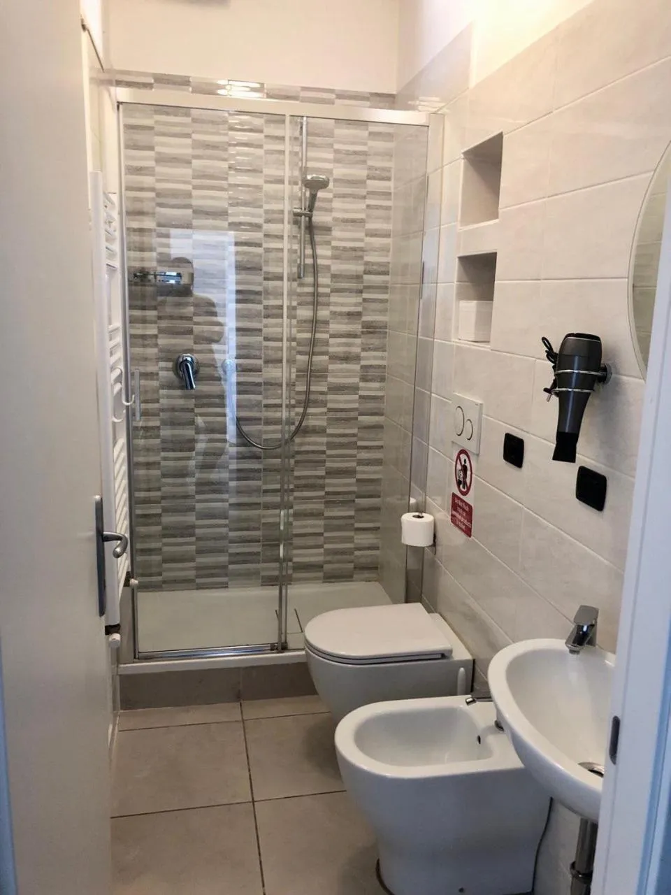 Bathroom in B&B Il Poeta sul Mare