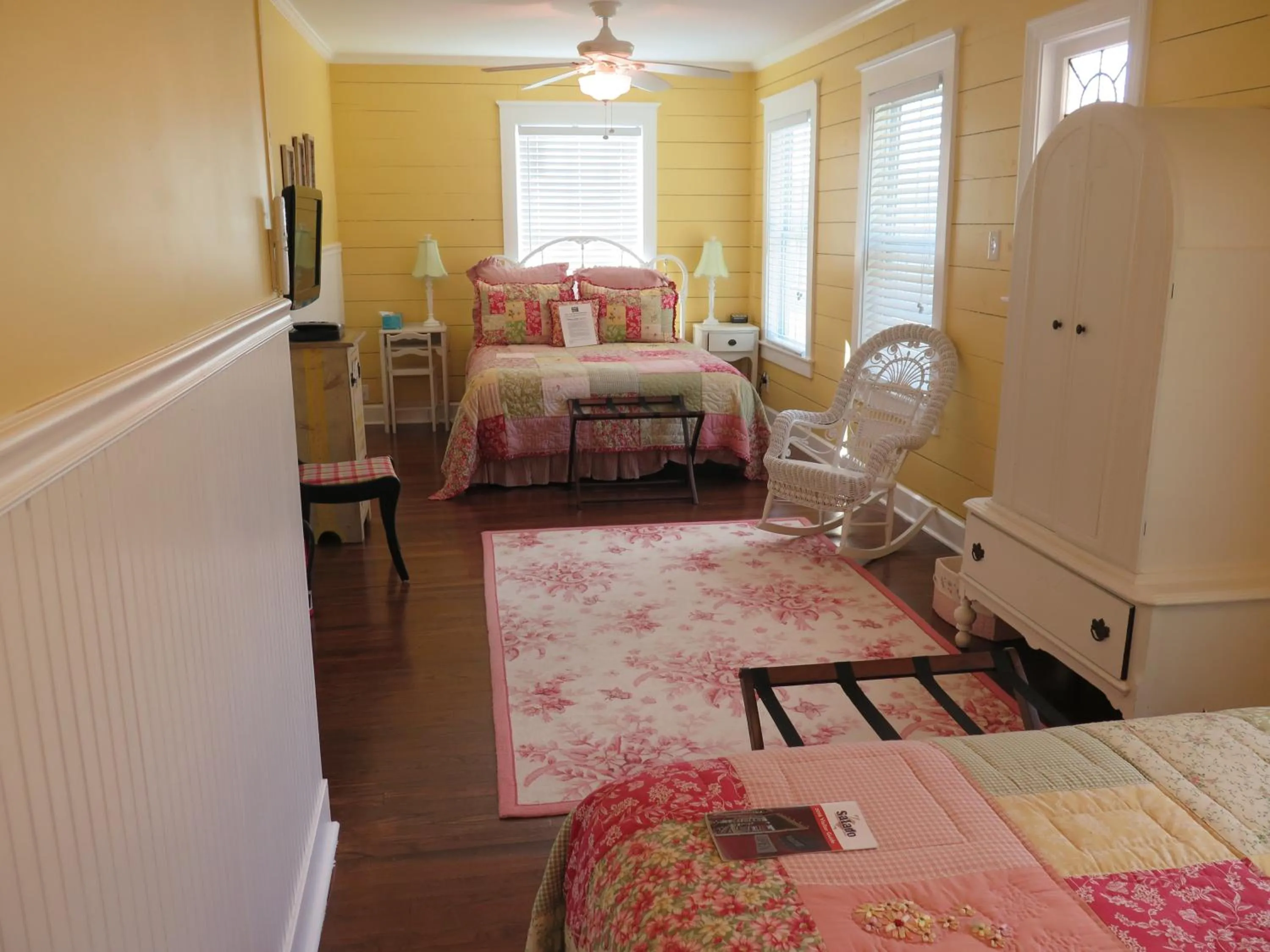 Bed in Yellow House B&B