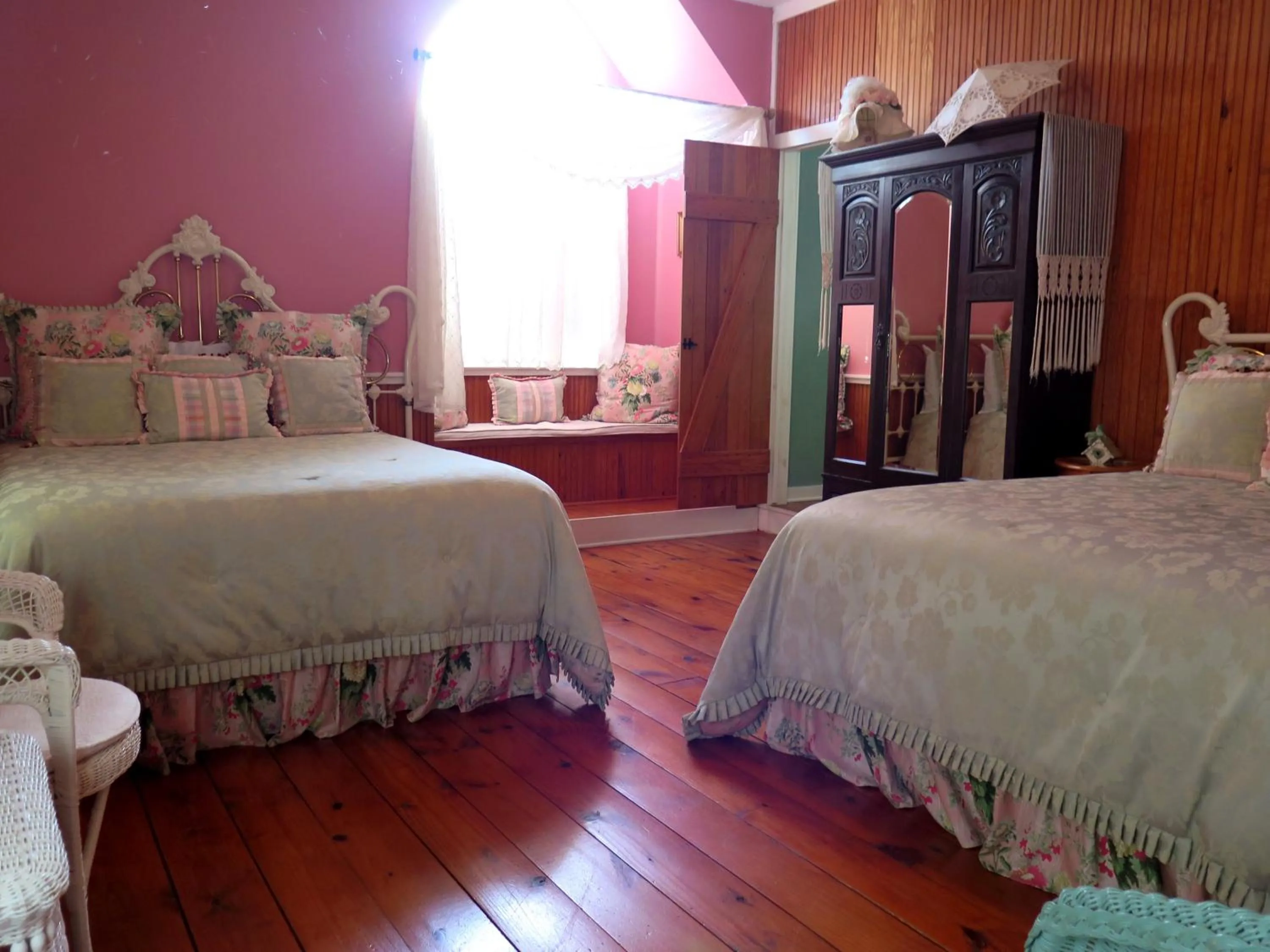 Bed in Yellow House B&B