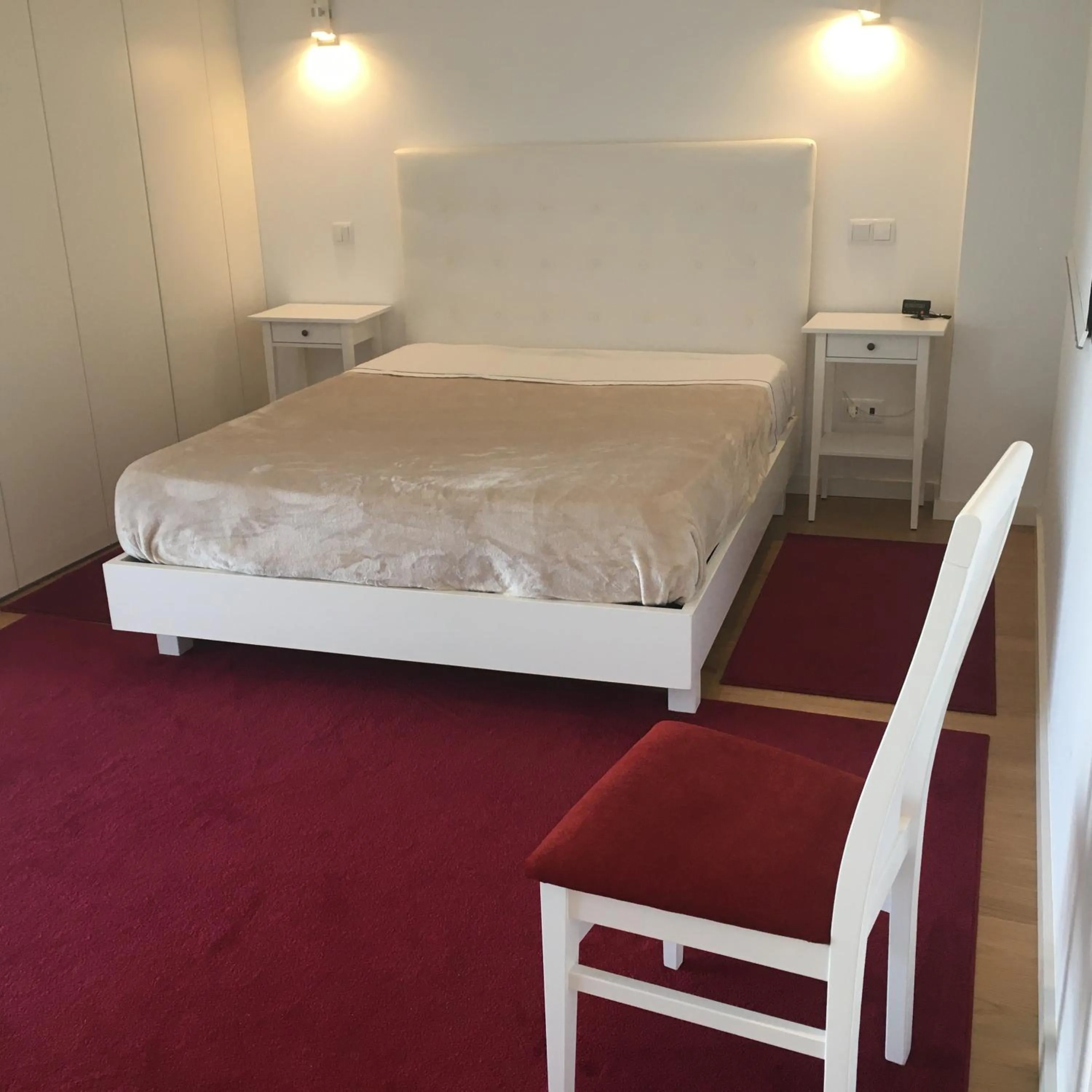 Bed in ÍSIS Guest House