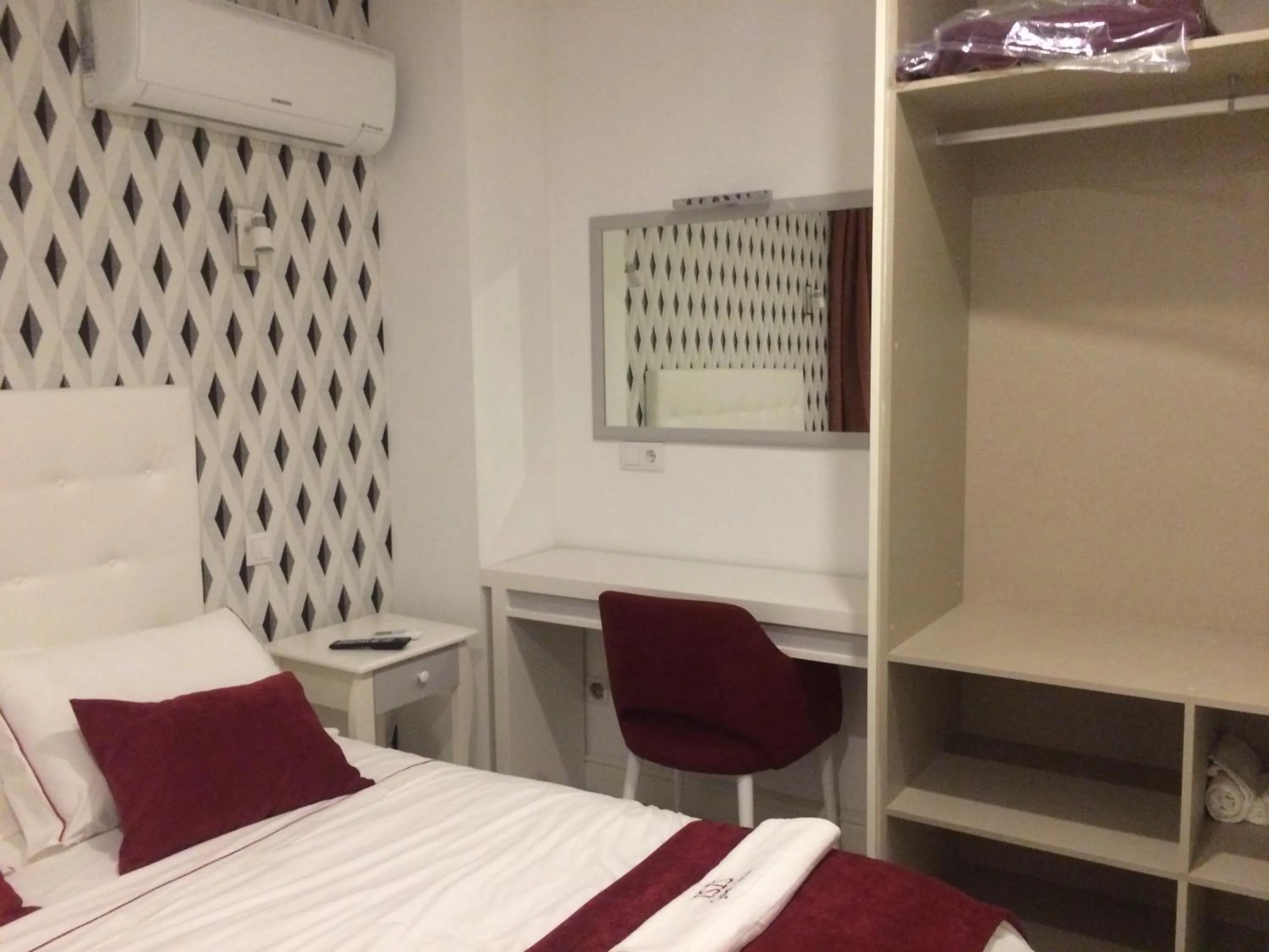 Bed in ÍSIS Guest House