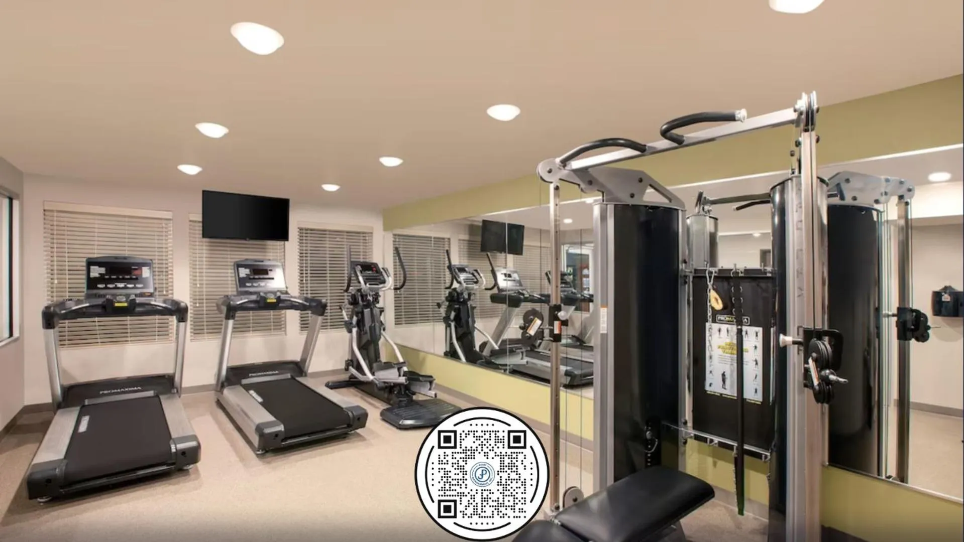 Fitness centre/facilities in WoodSpring Suites Dallas Plano Central Legacy Drive