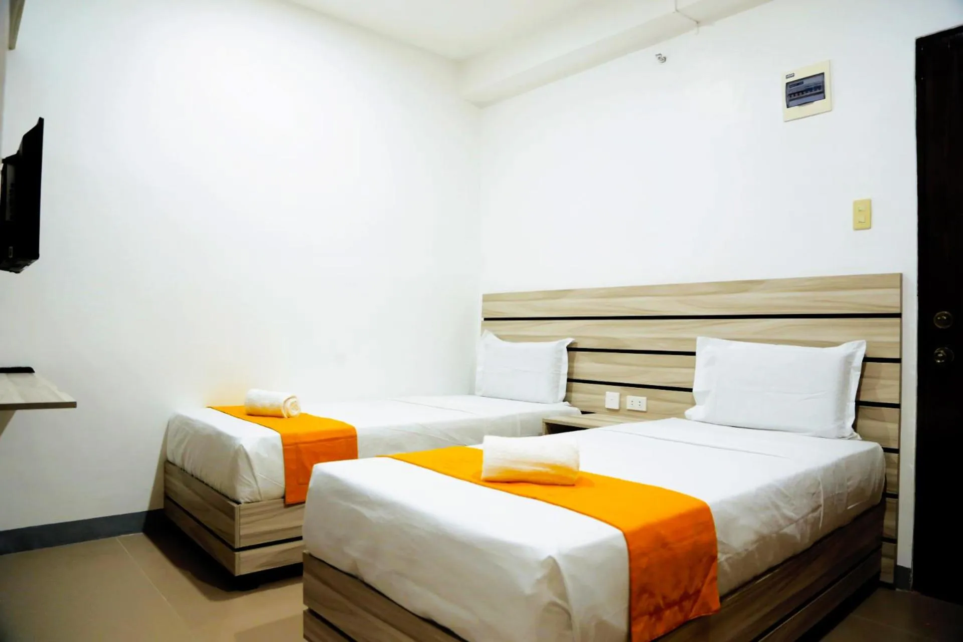 Bed in Travelbee Fuente Inn