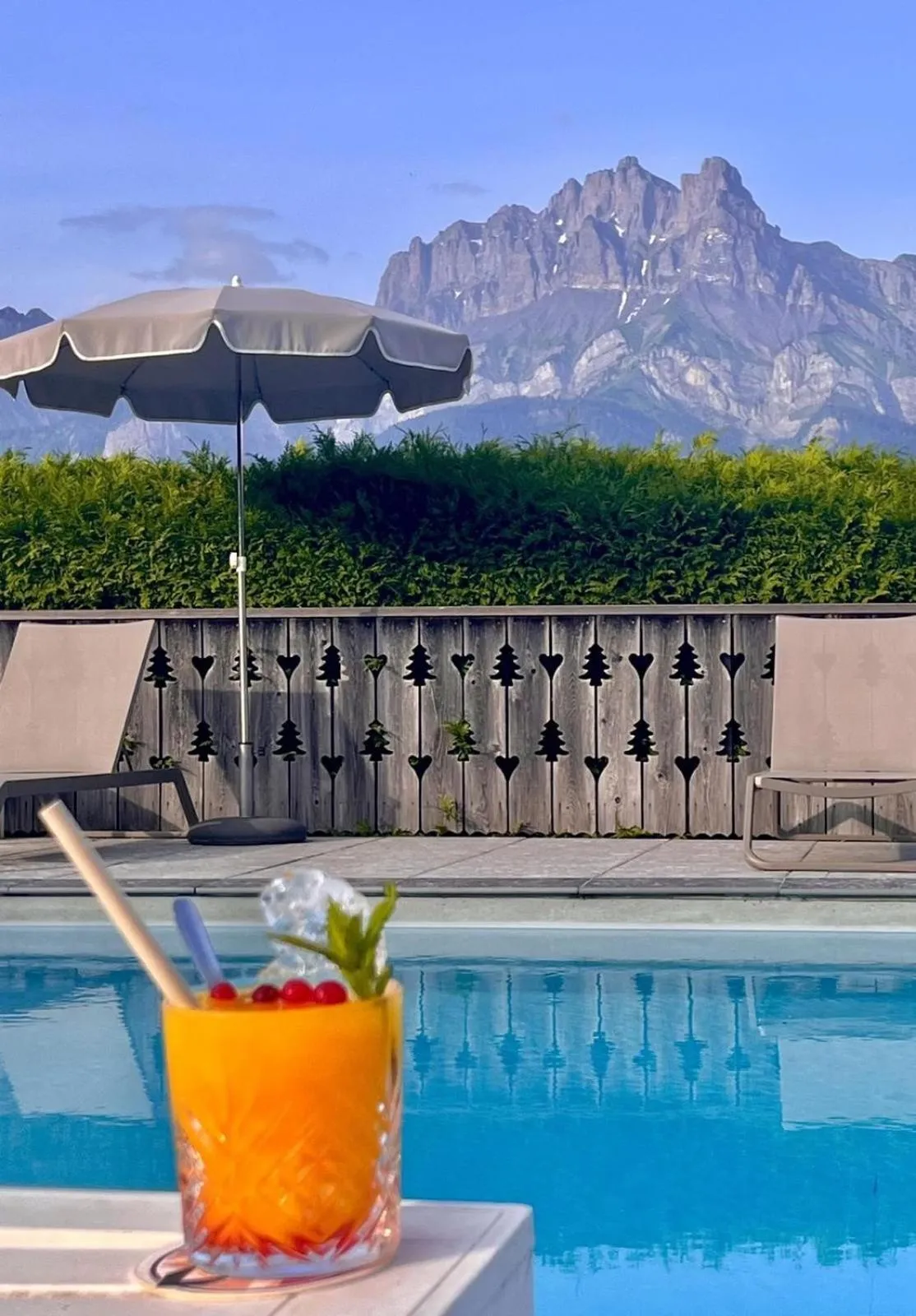 Lounge or bar in Le Chamois d'Or