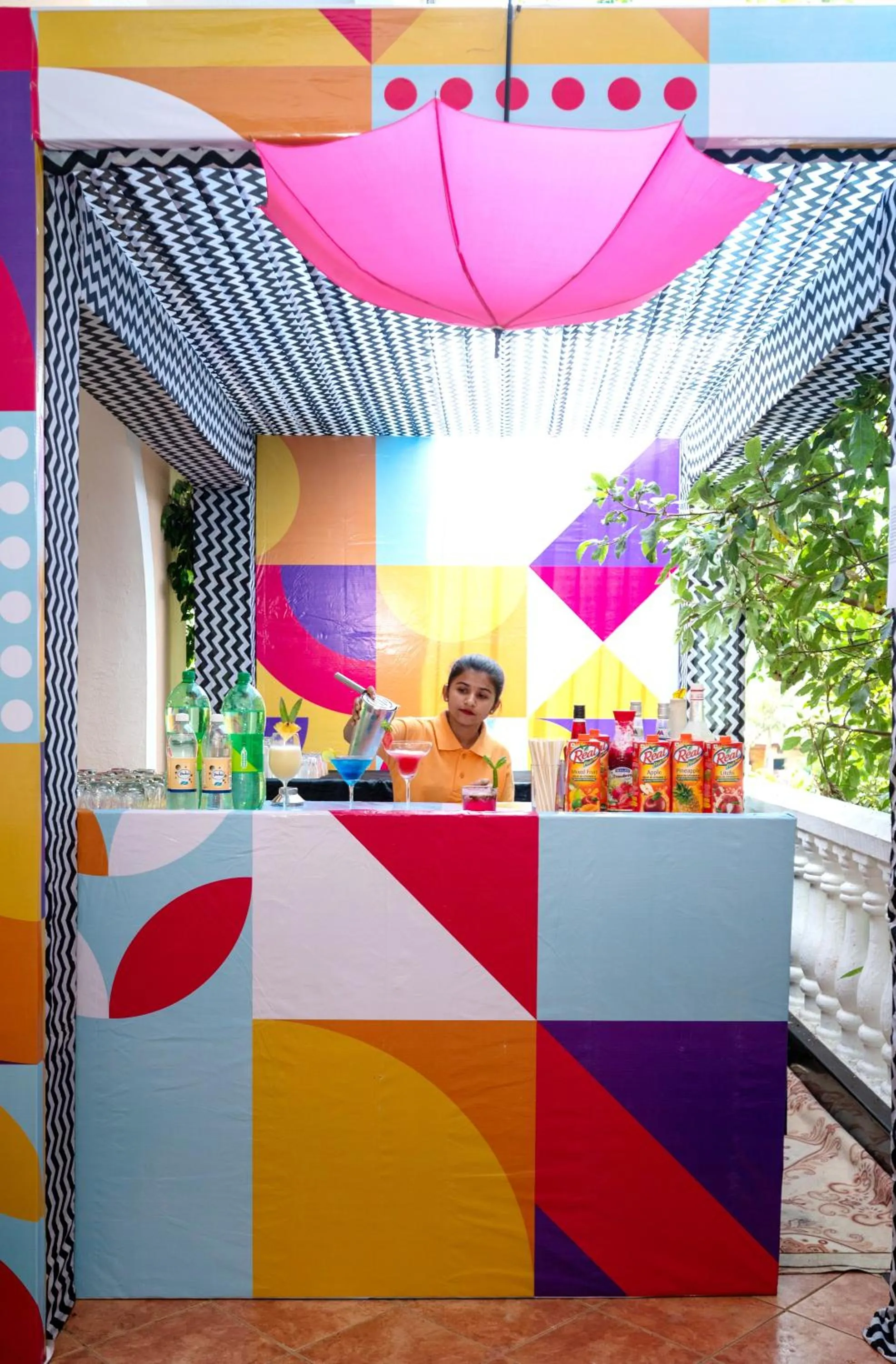 Food and drinks in The Lagoona Resort