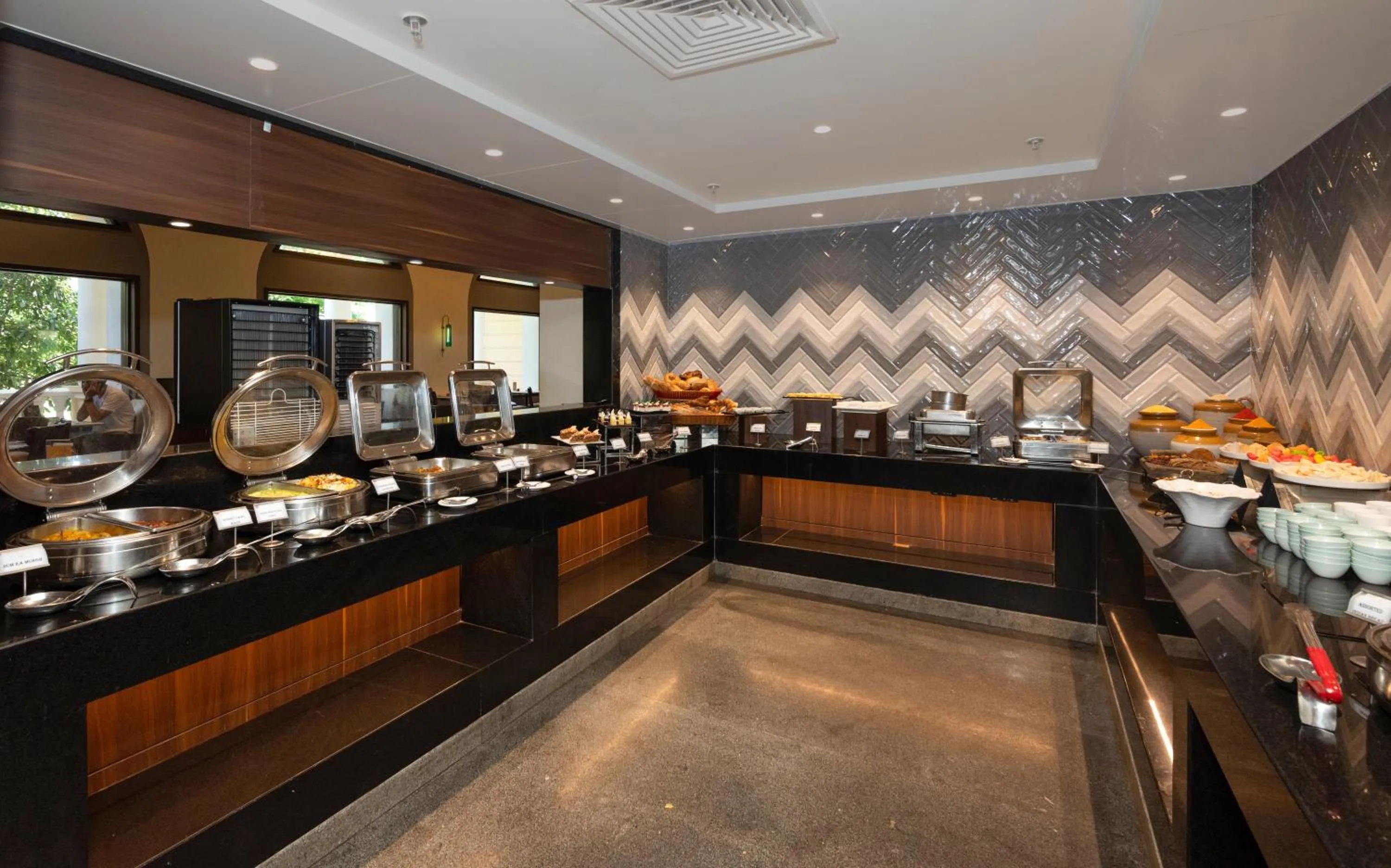 Food in The Lagoona Resort