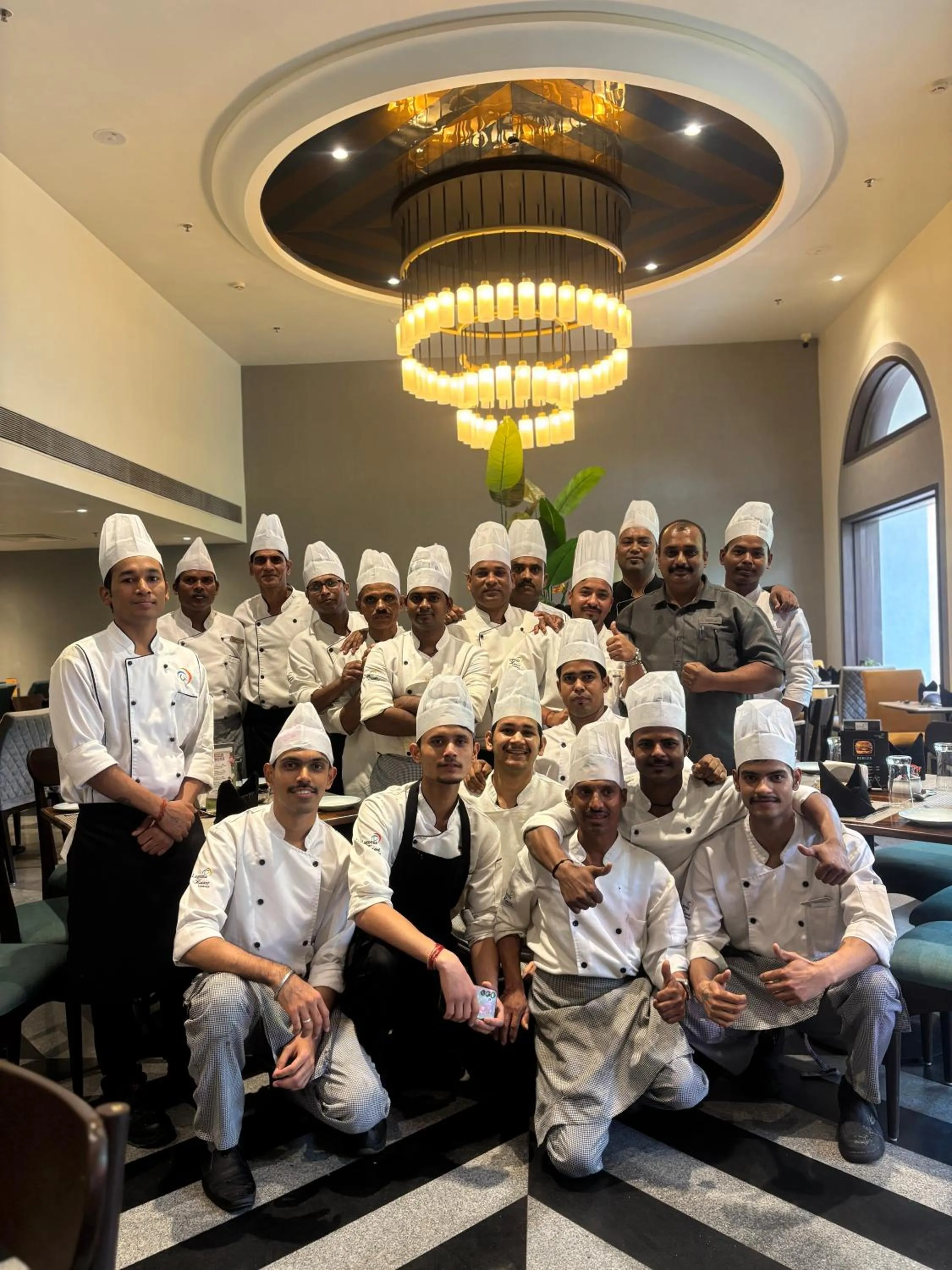 Staff in The Lagoona Resort