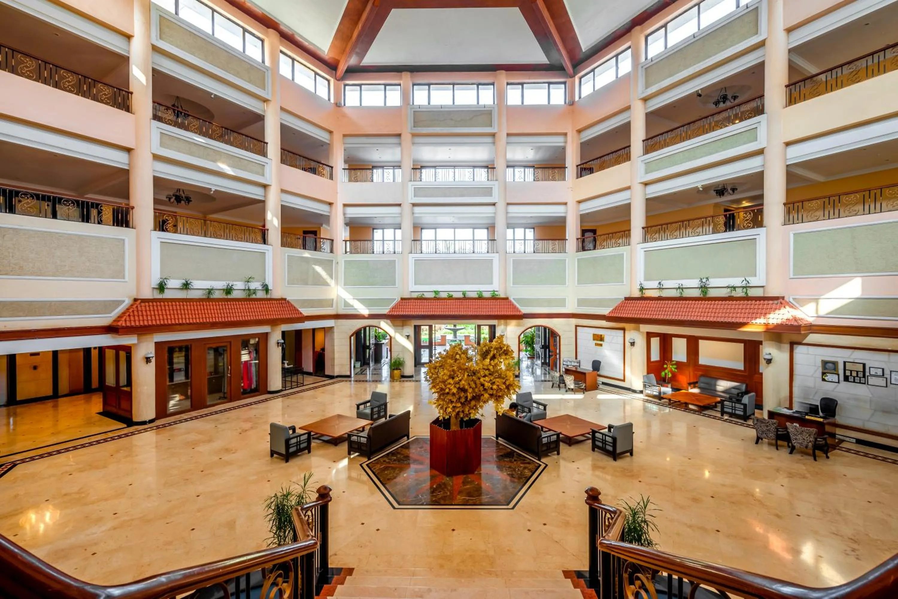 Lobby or reception in The Lagoona Resort