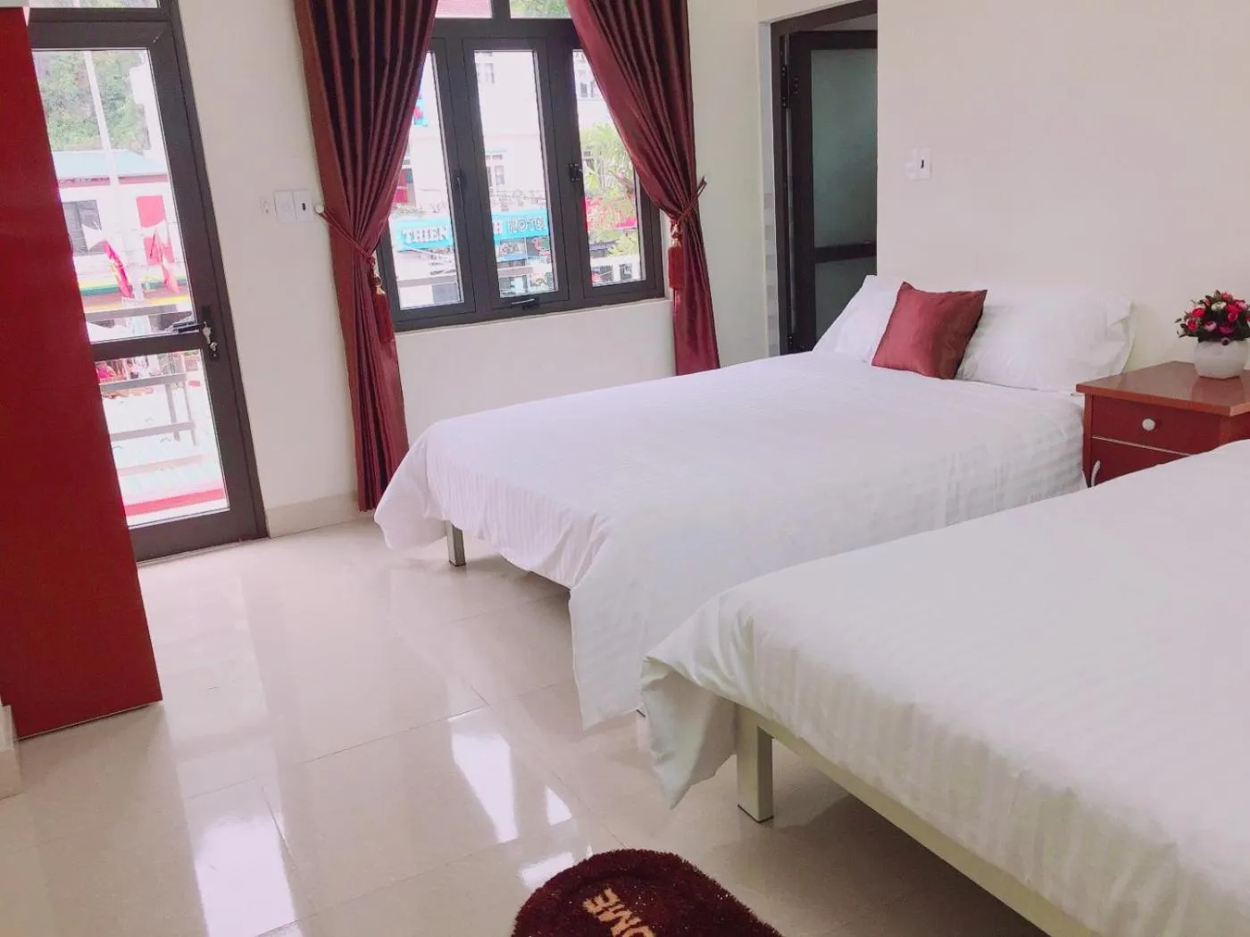 Bed in Golden Forest Homestay