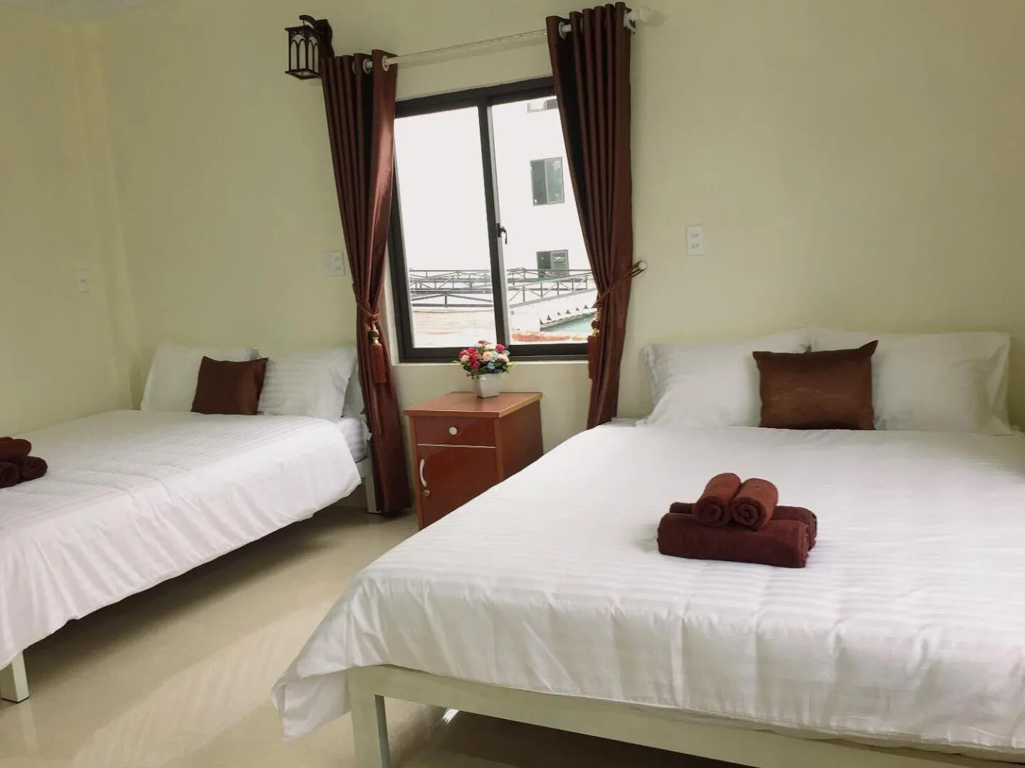 Bed in Golden Forest Homestay