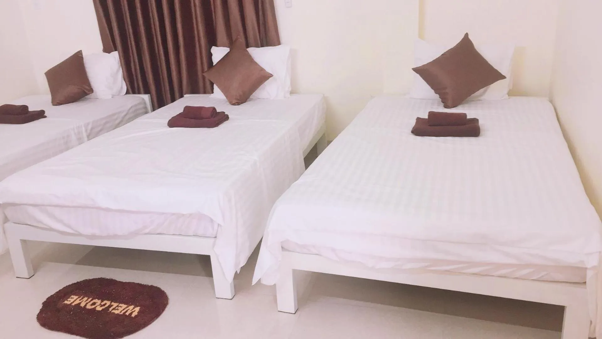 Bed in Golden Forest Homestay