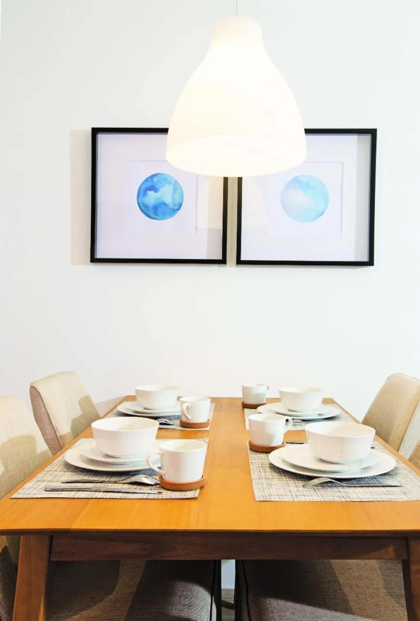 Dining area in Ariama Serviced Residence
