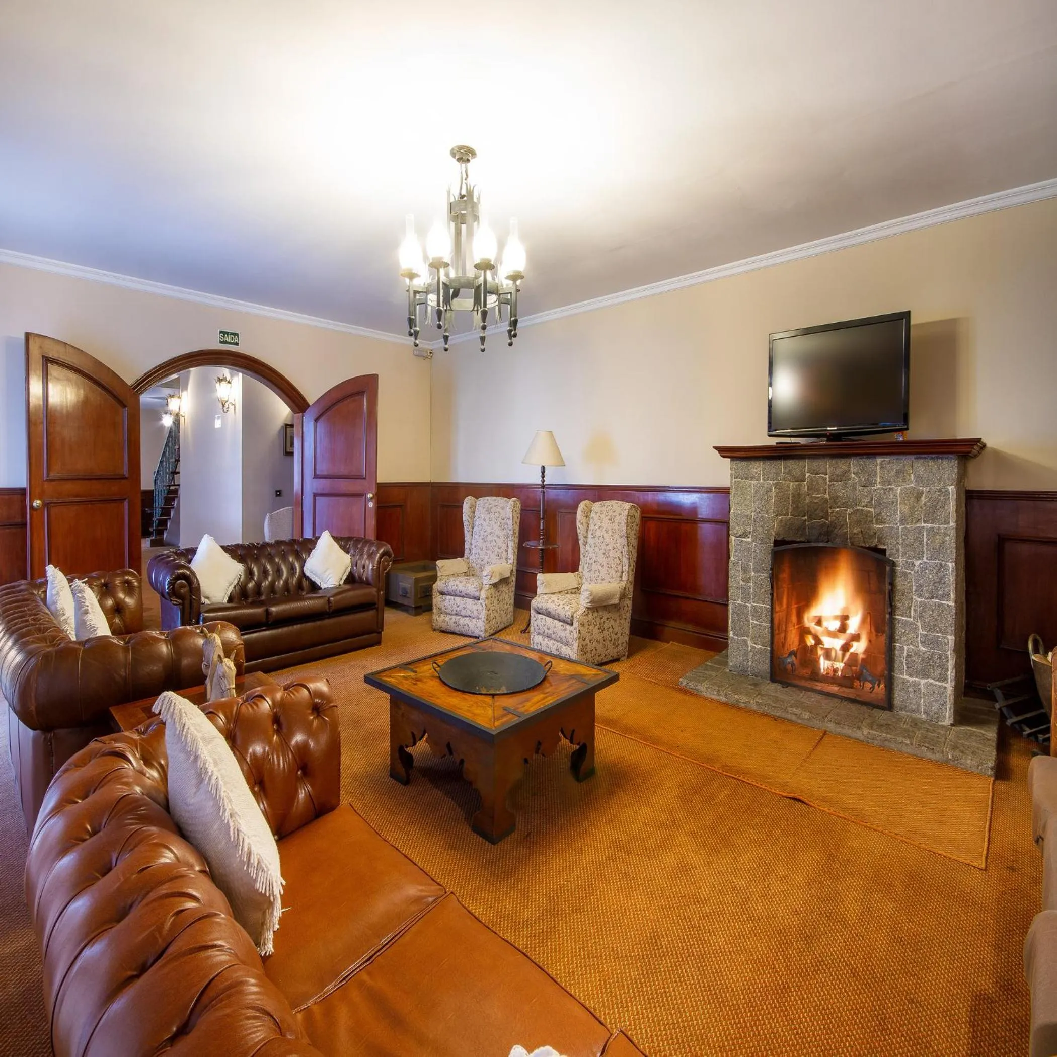 Living room in Hotel Chateau