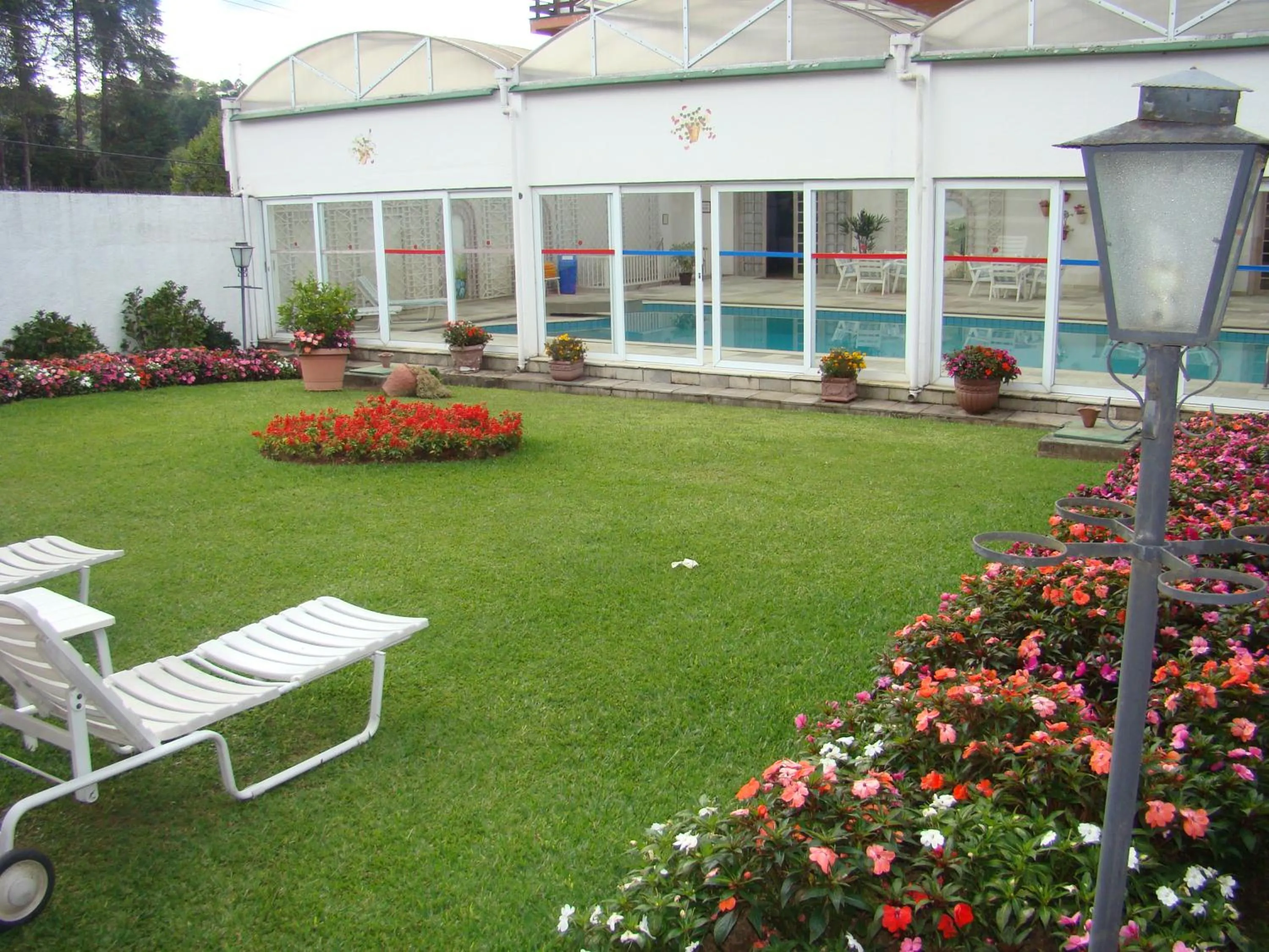 Pool view in Hotel Chateau