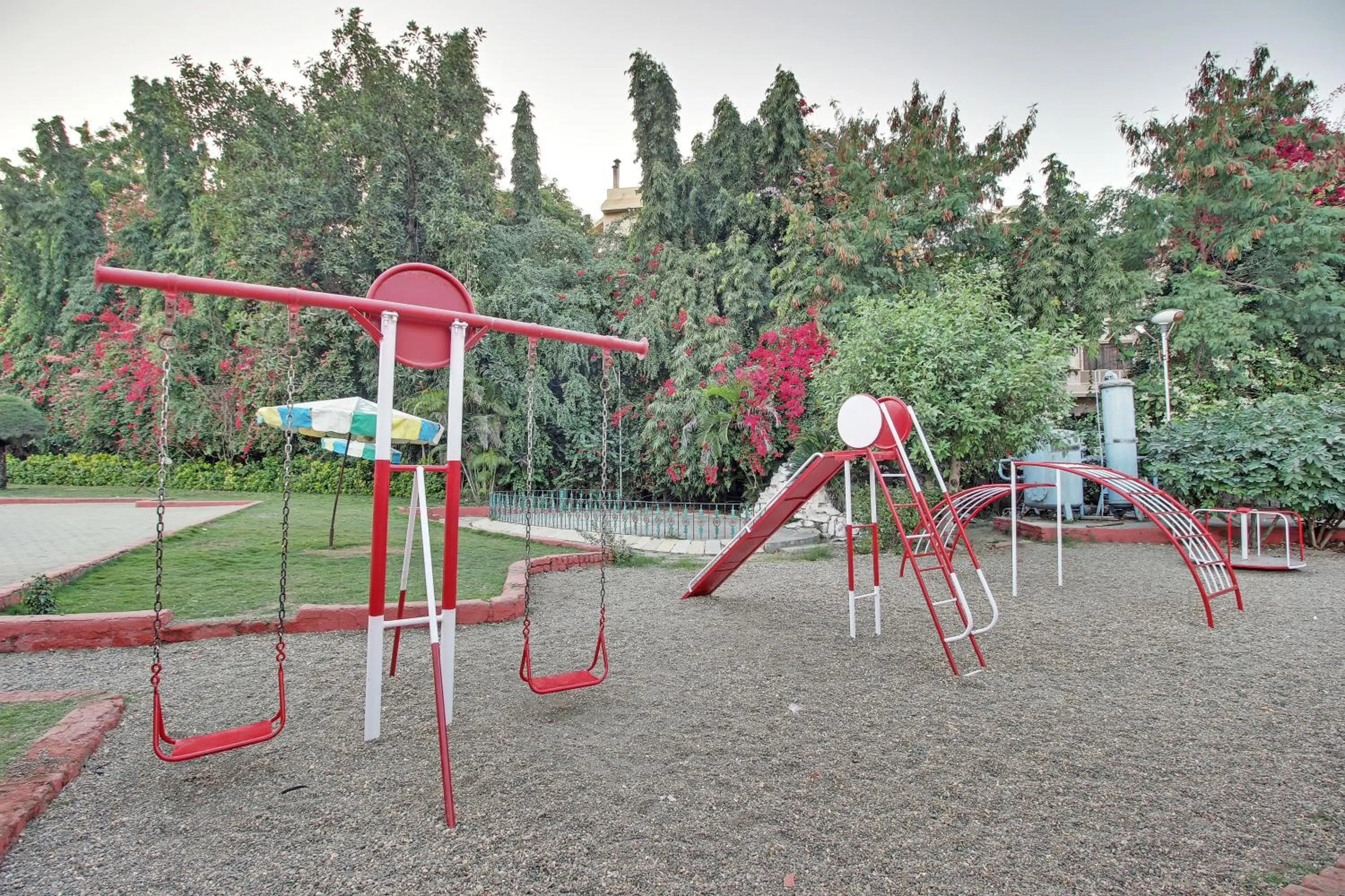 Children play ground in Hotel Sai leela - Shirdi