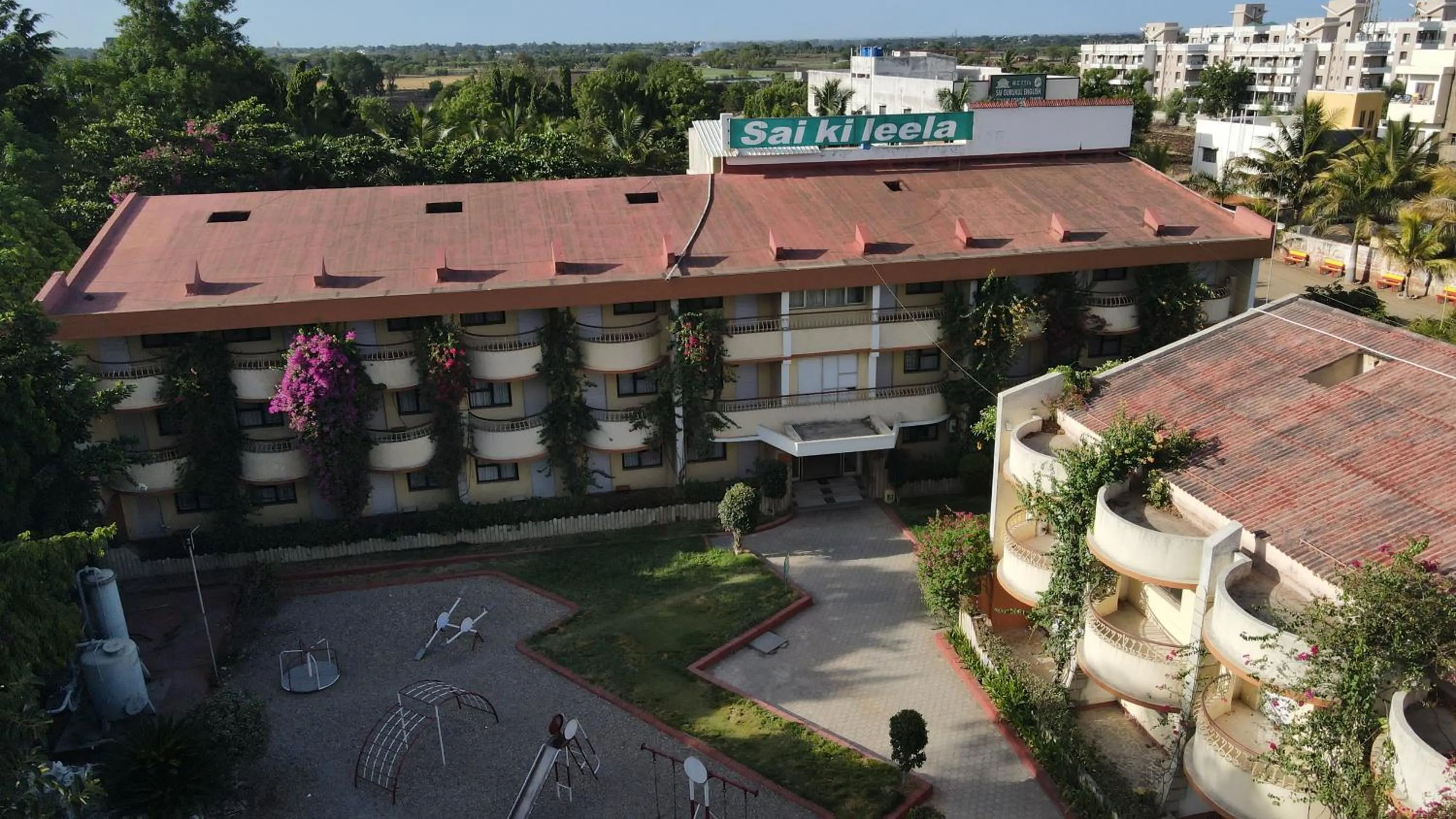 Bird's eye view in Hotel Sai leela - Shirdi