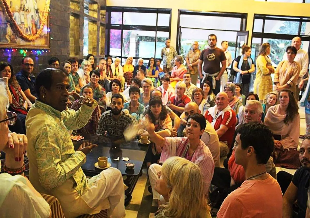 group of guests in Hotel Sai leela - Shirdi