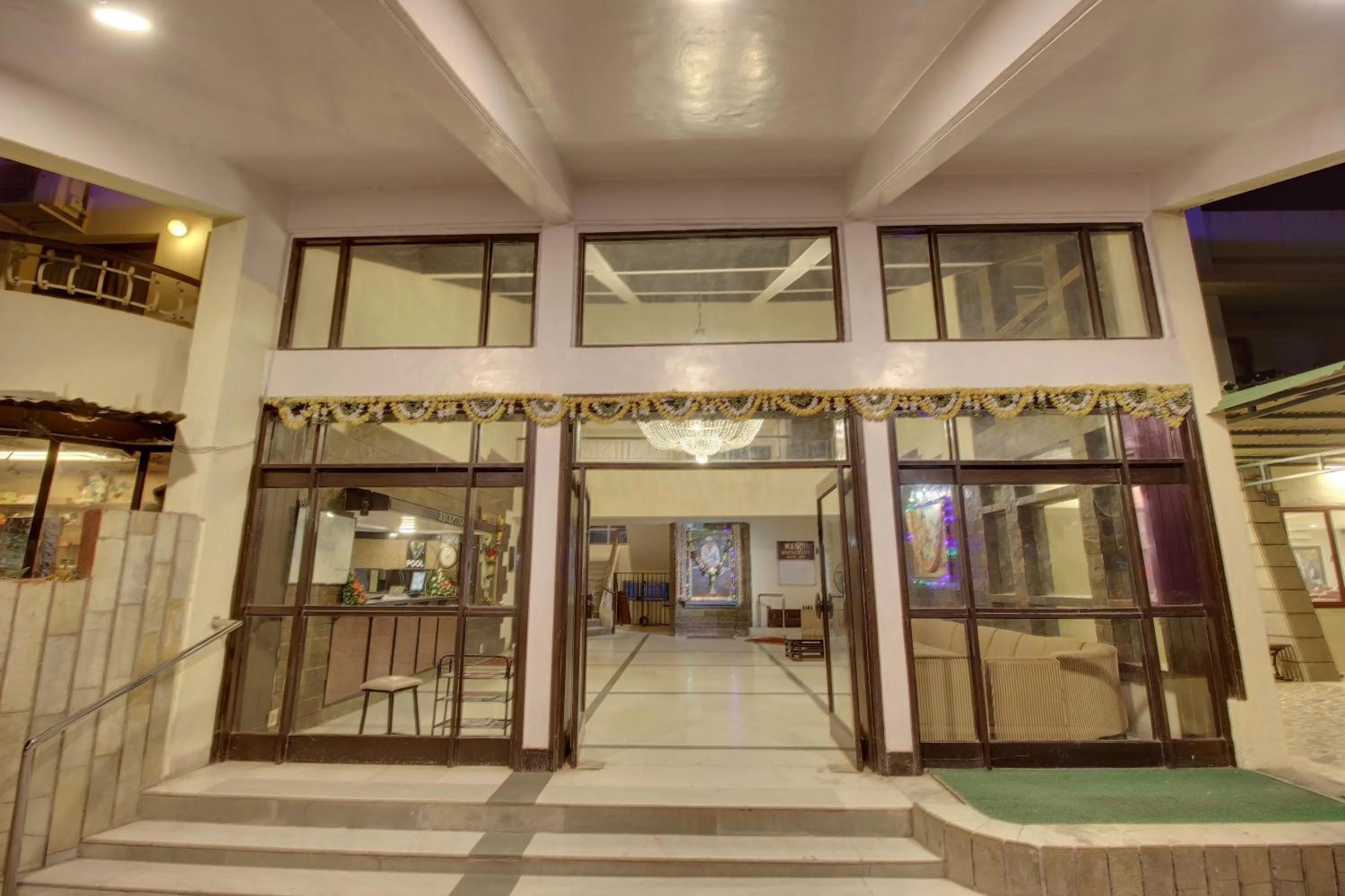 Facade/entrance in Hotel Sai leela - Shirdi