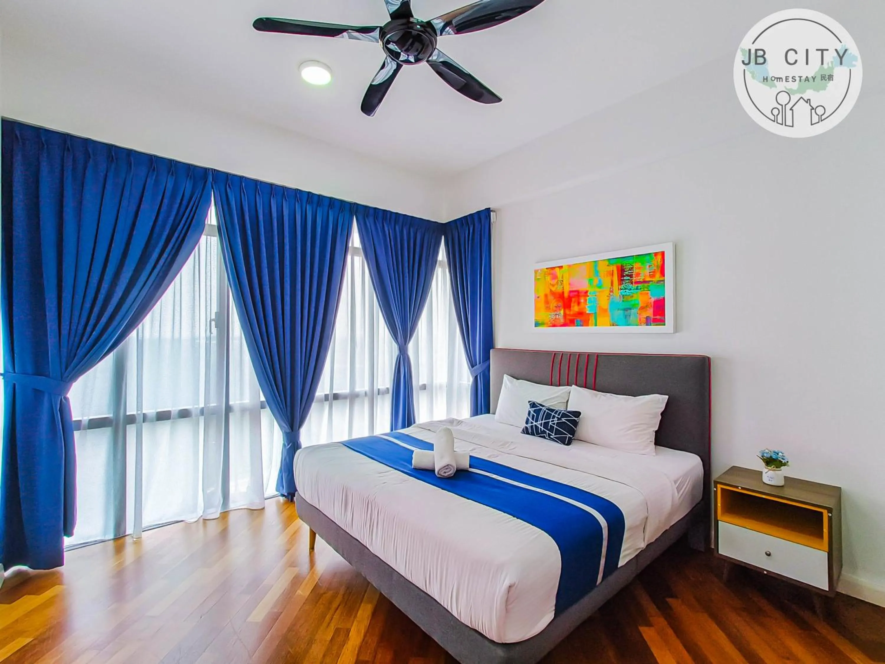 Bed in Grand Medini Suites by RR JBcity