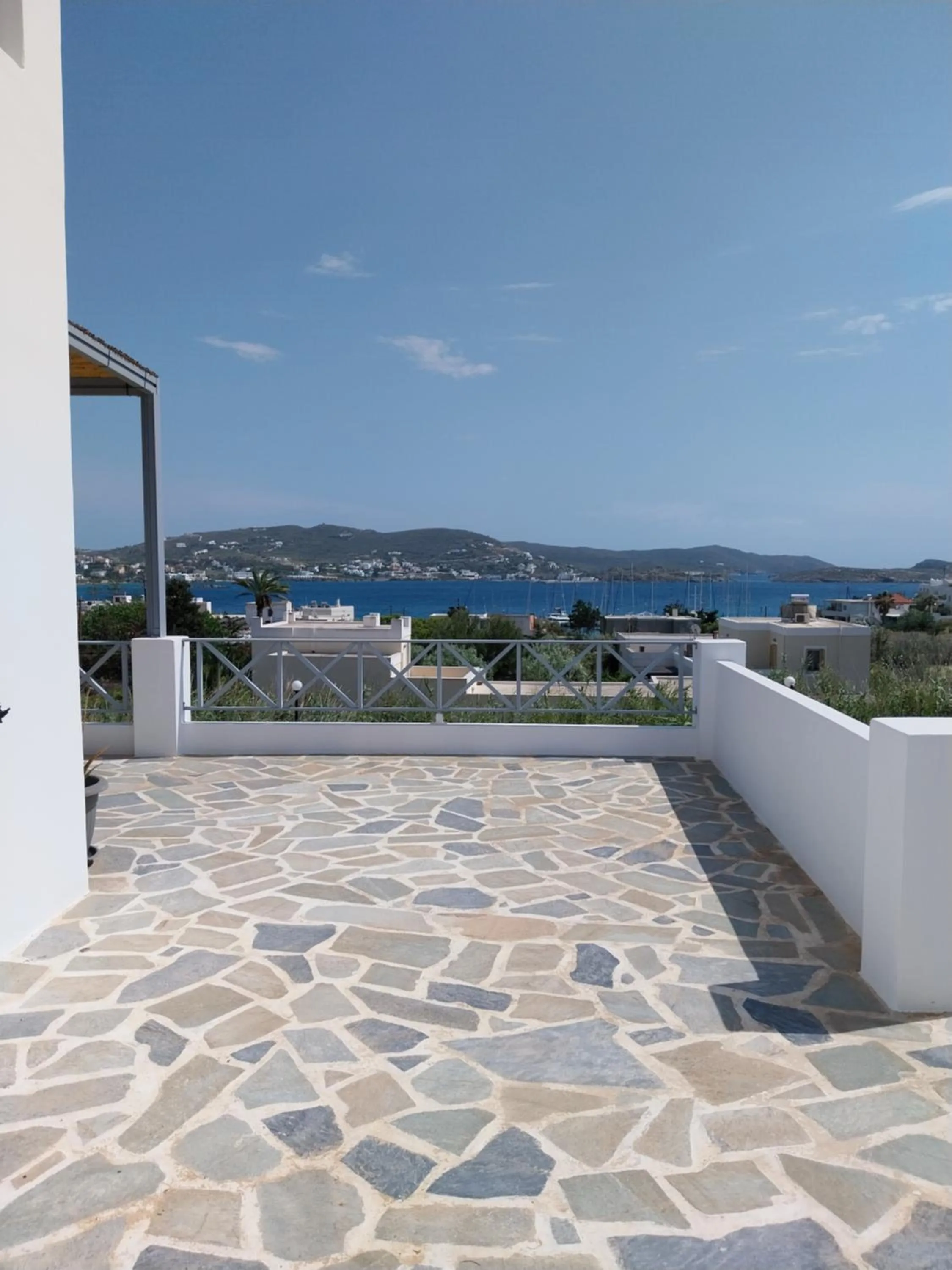 Balcony/Terrace in Galini Rooms & Apartments