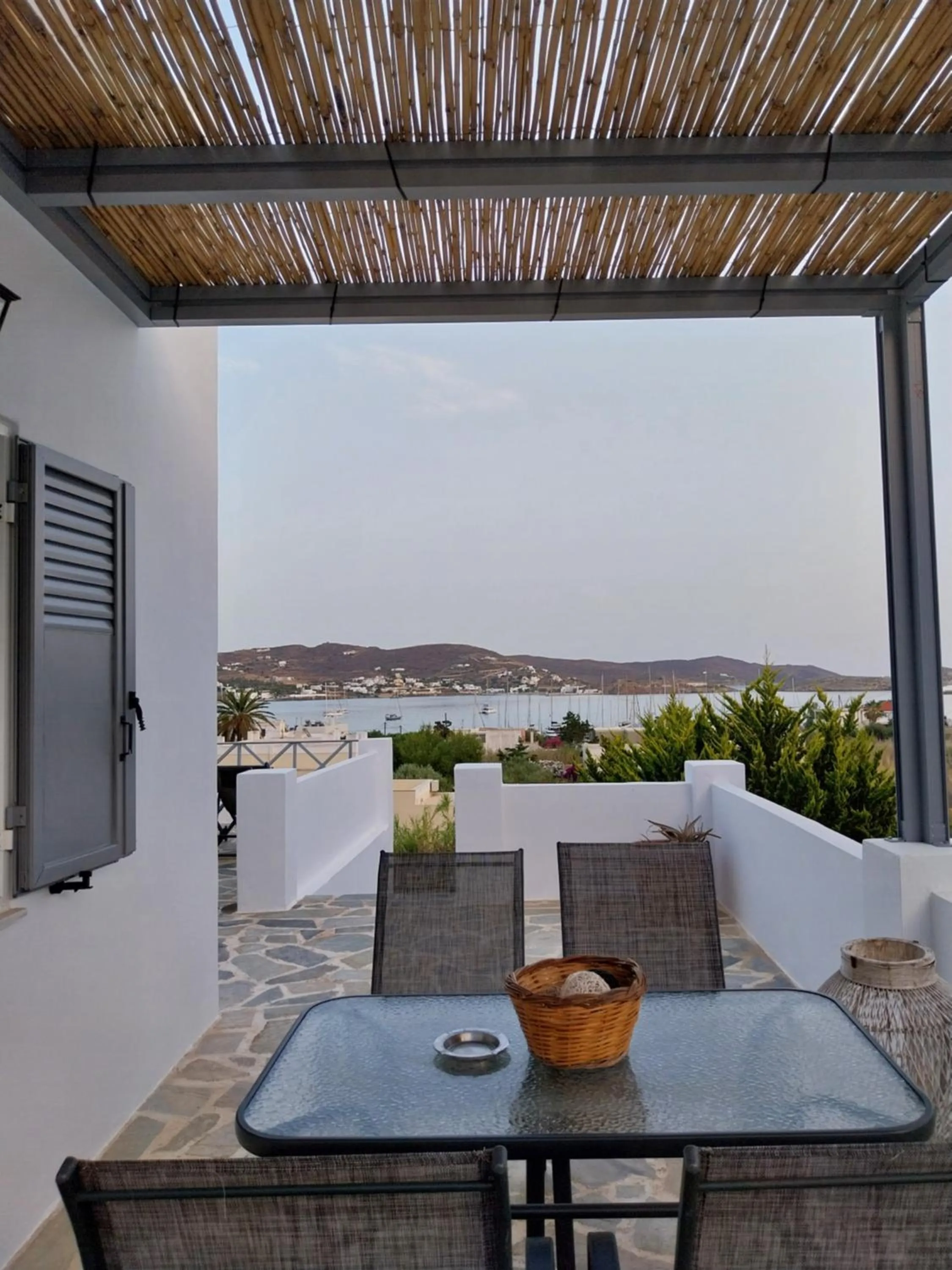 Balcony/Terrace in Galini Rooms & Apartments