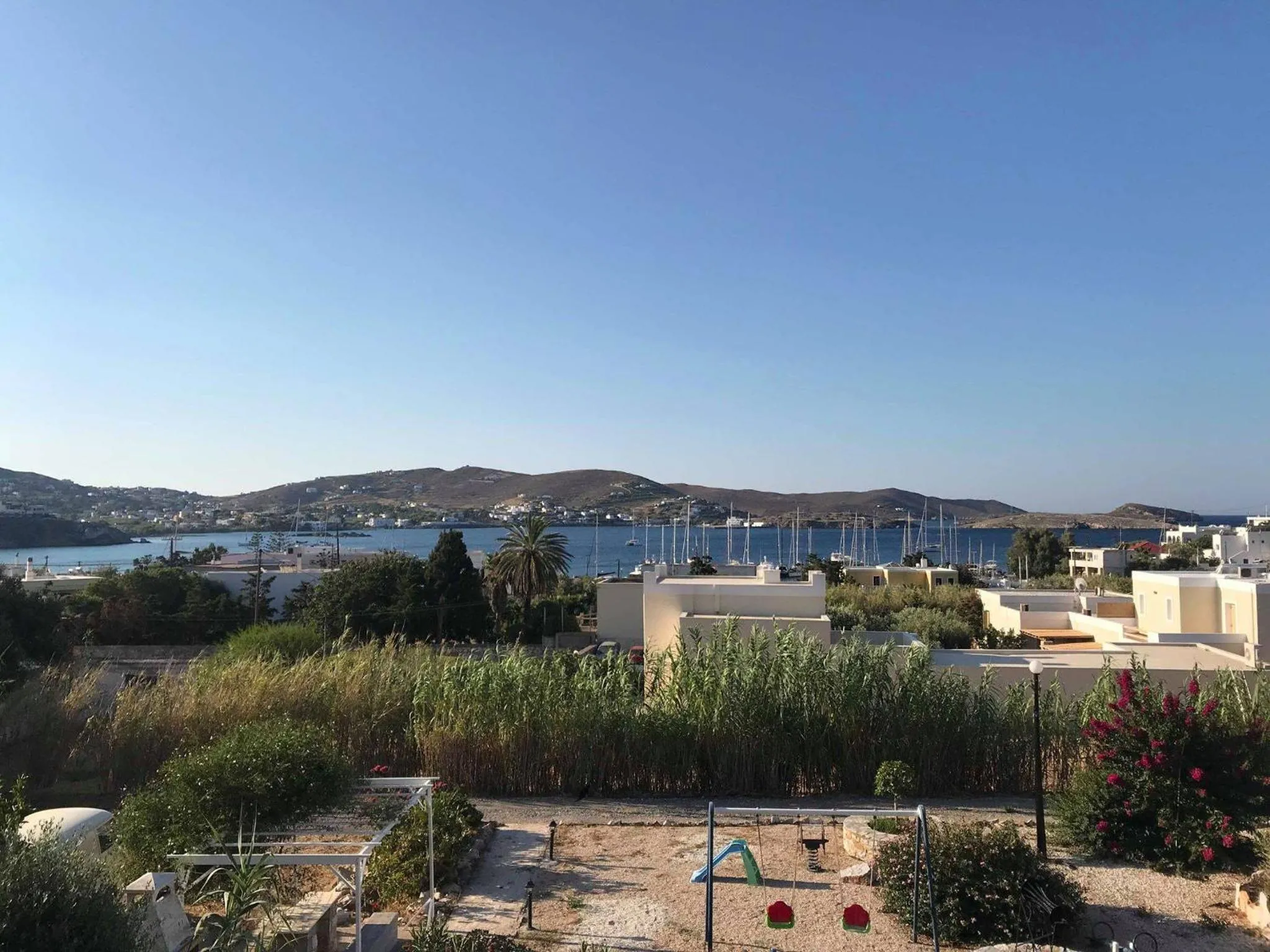 Sea view in Galini Rooms & Apartments