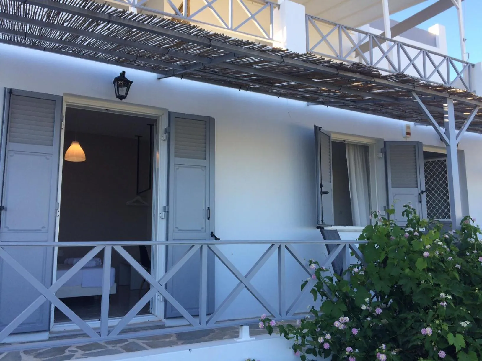 Balcony/Terrace in Galini Rooms & Apartments