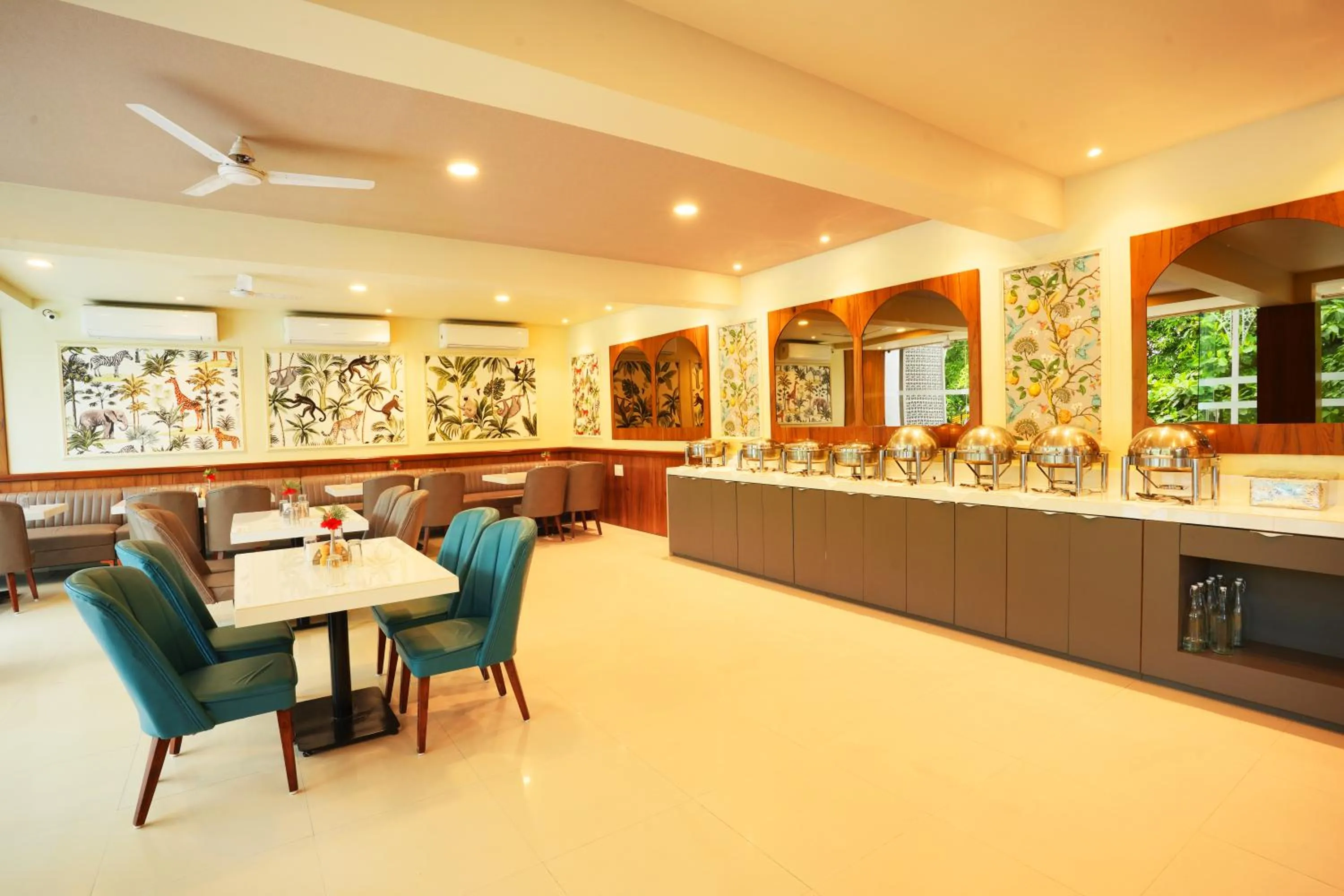 Dining area in Olive Resort - Sillari Pench