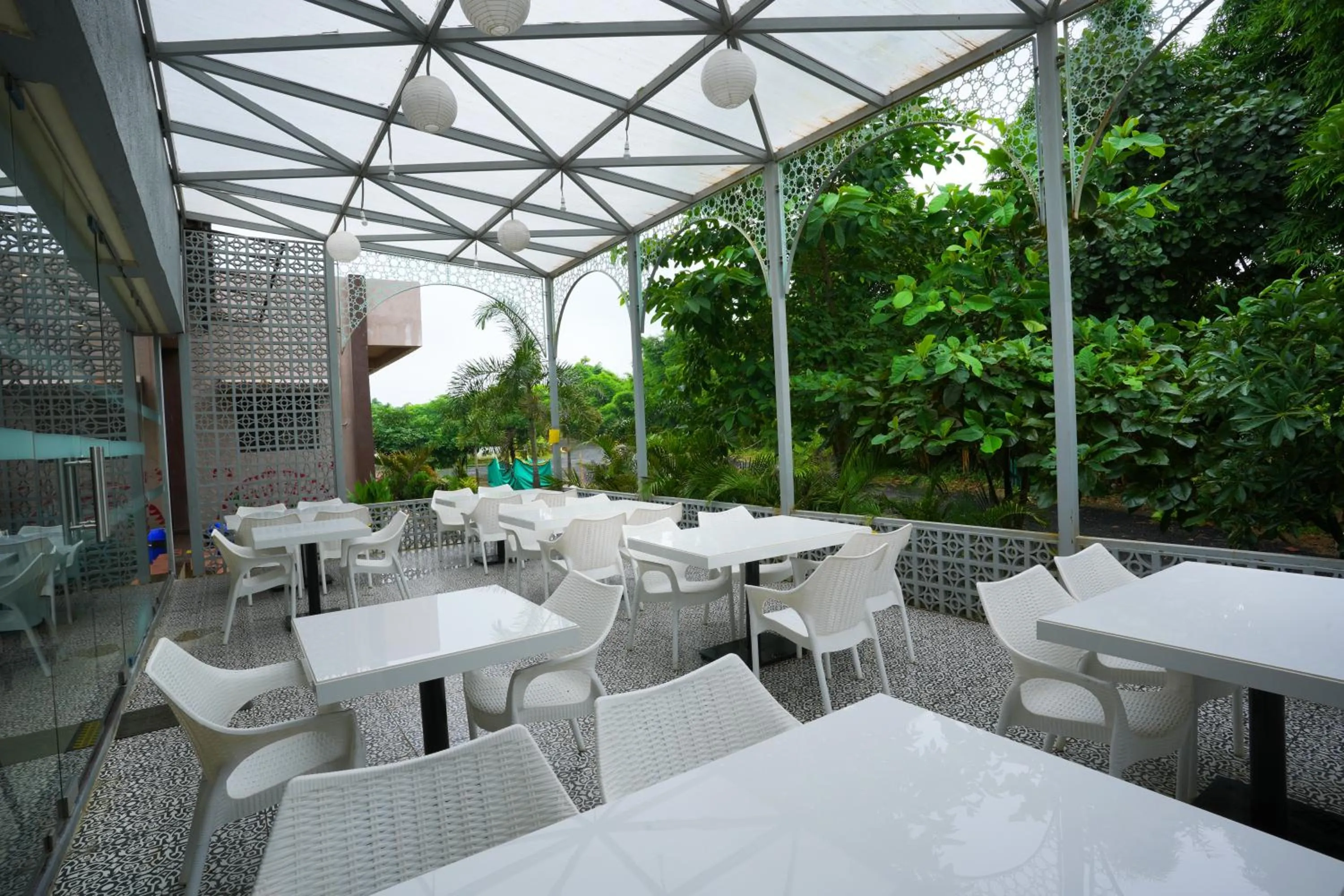 Seating area in Olive Resort - Sillari Pench