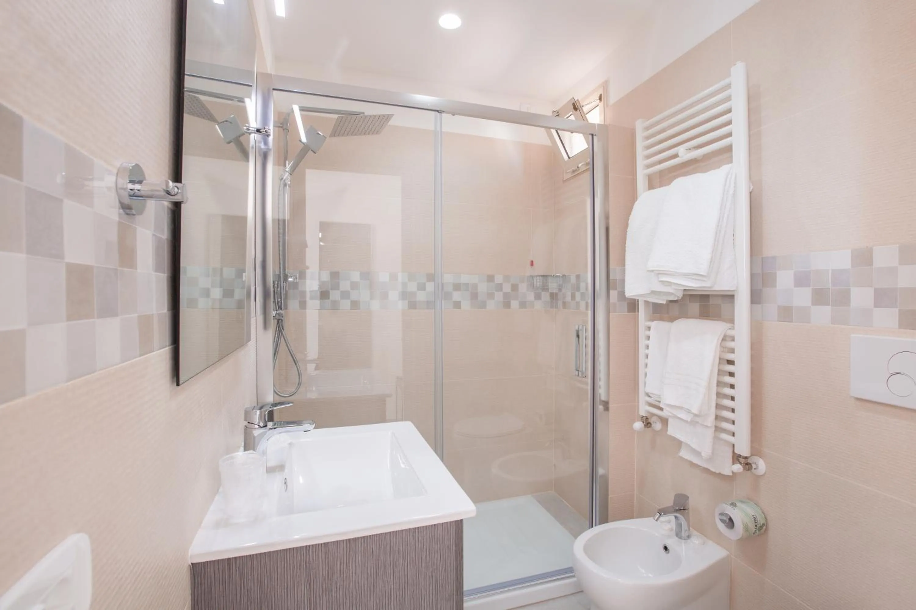 Toilet in Hotel Approdo di Venere