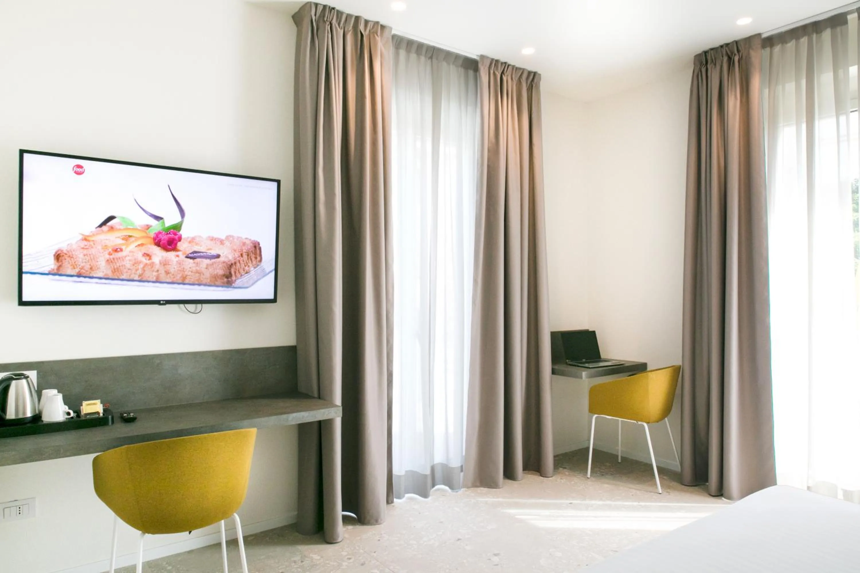 Bed in Hotel Cristallo