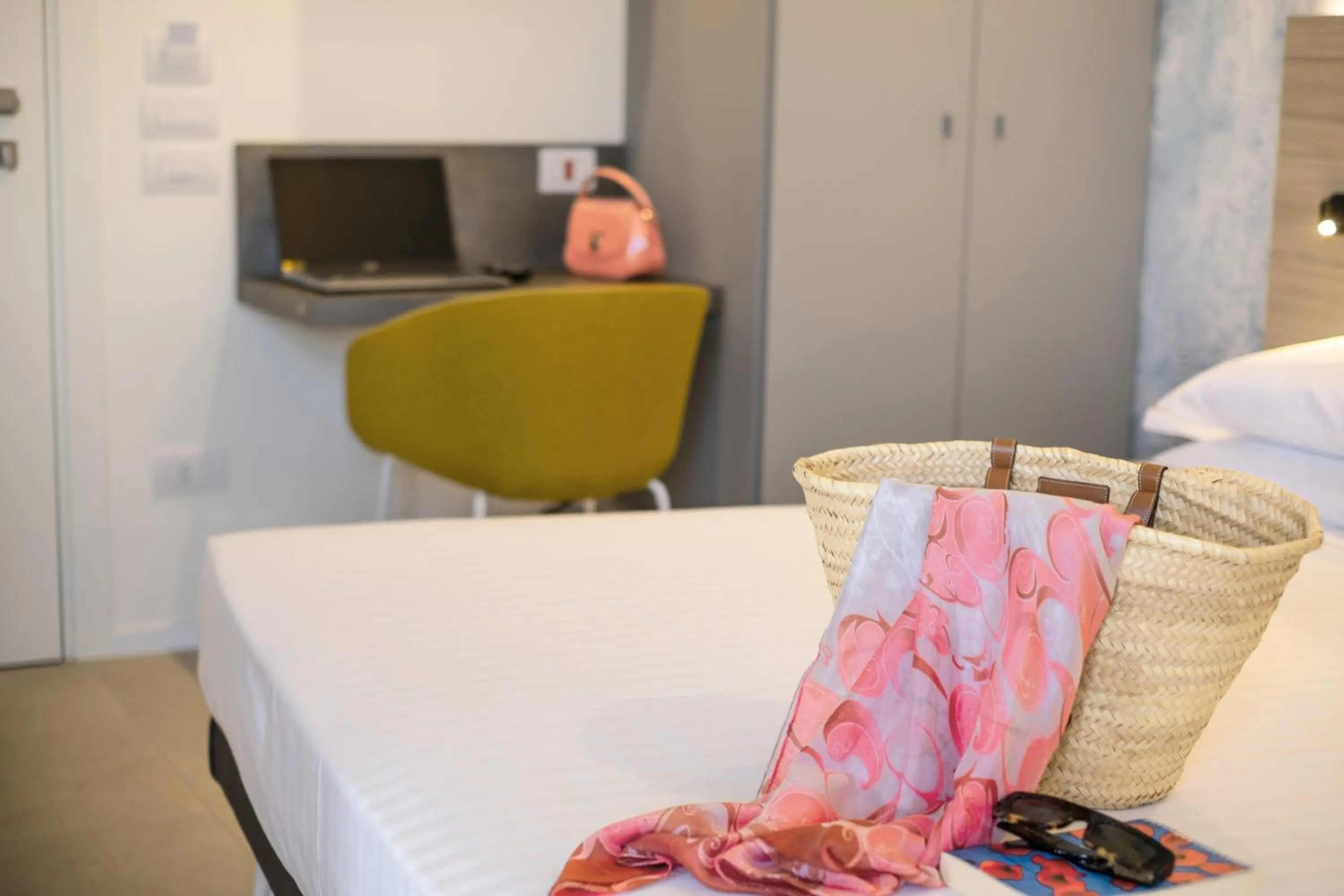 Bed in Hotel Cristallo