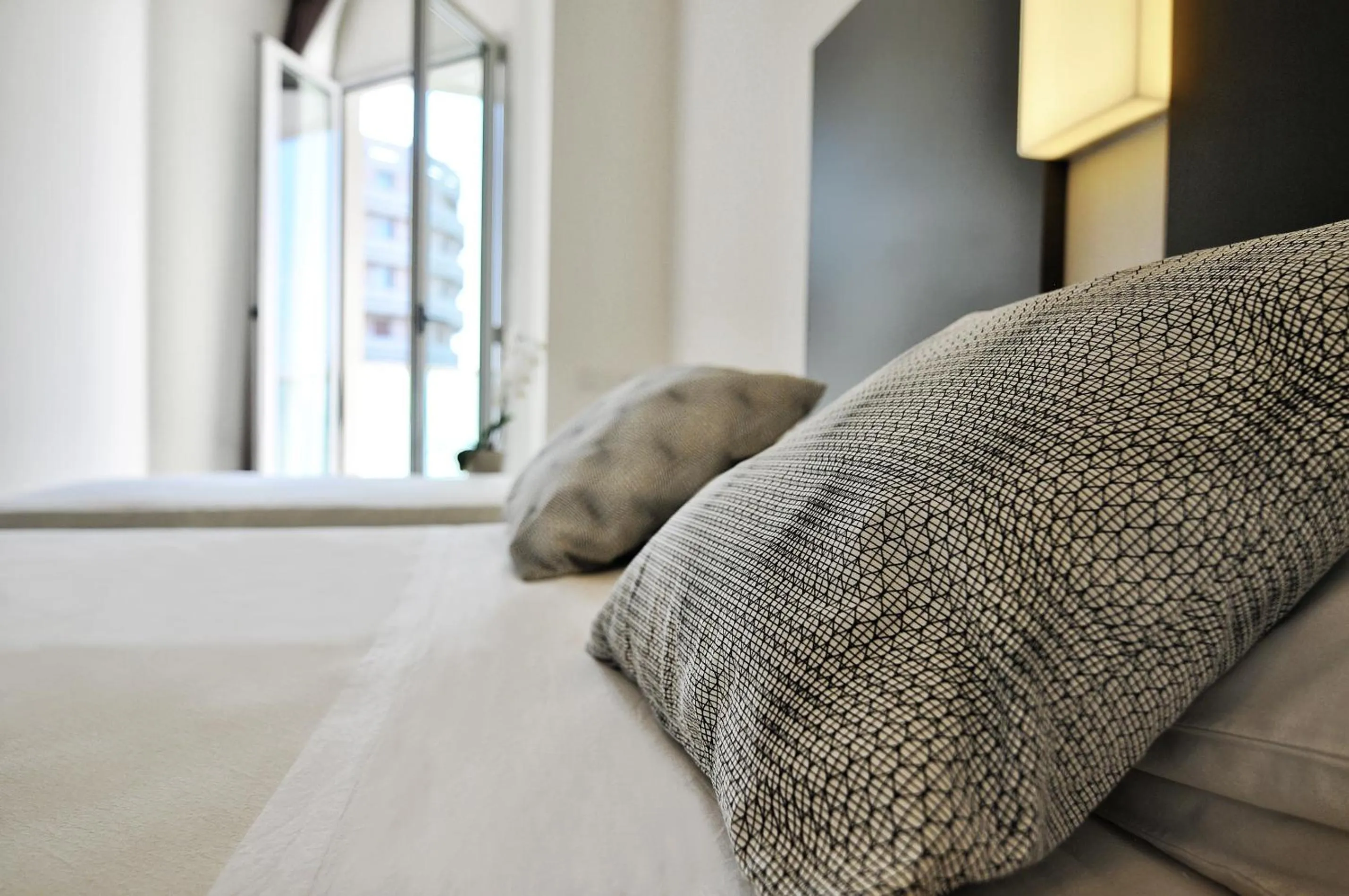 Decorative detail, Bed in Hotel Cristallo