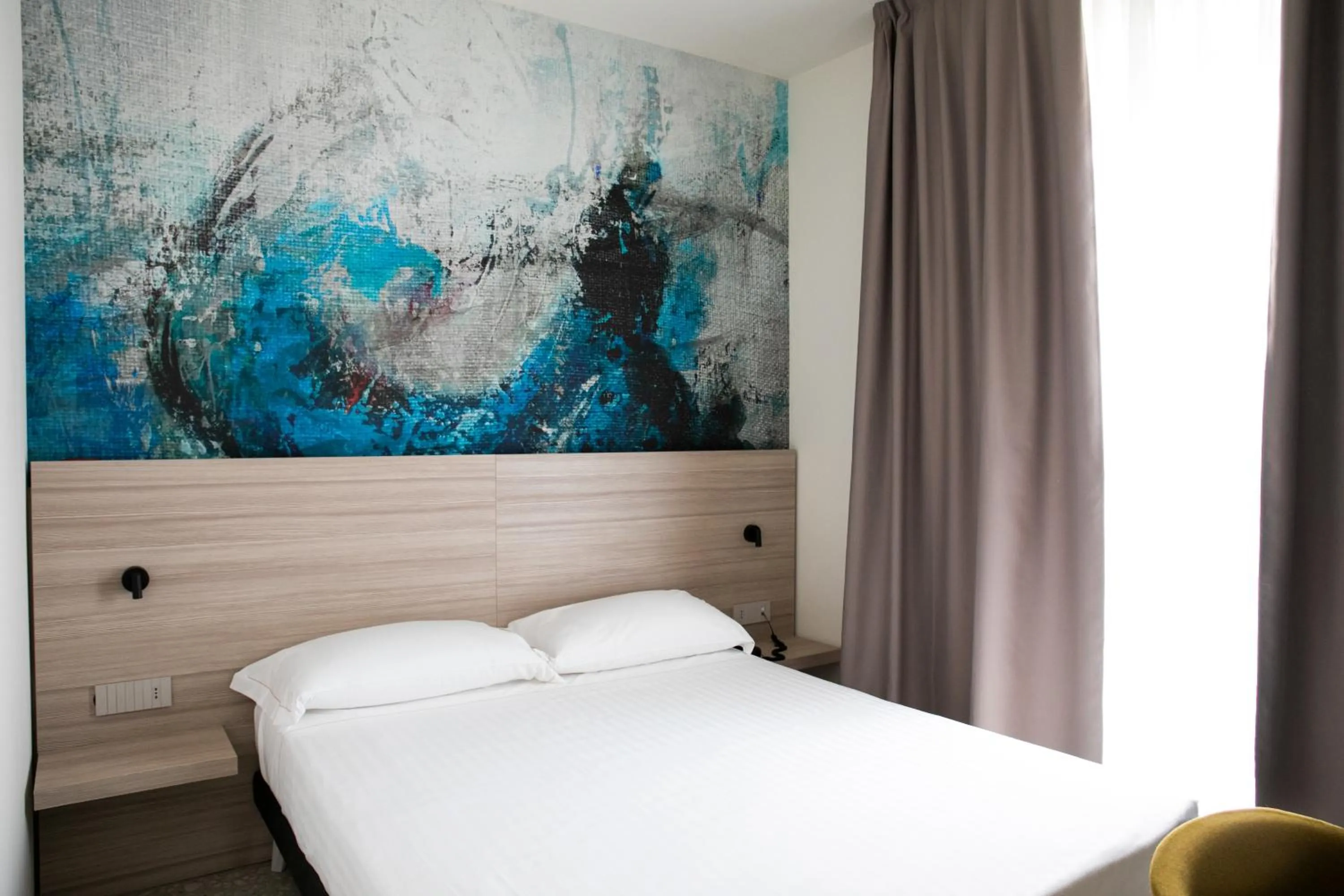 Bed in Hotel Cristallo