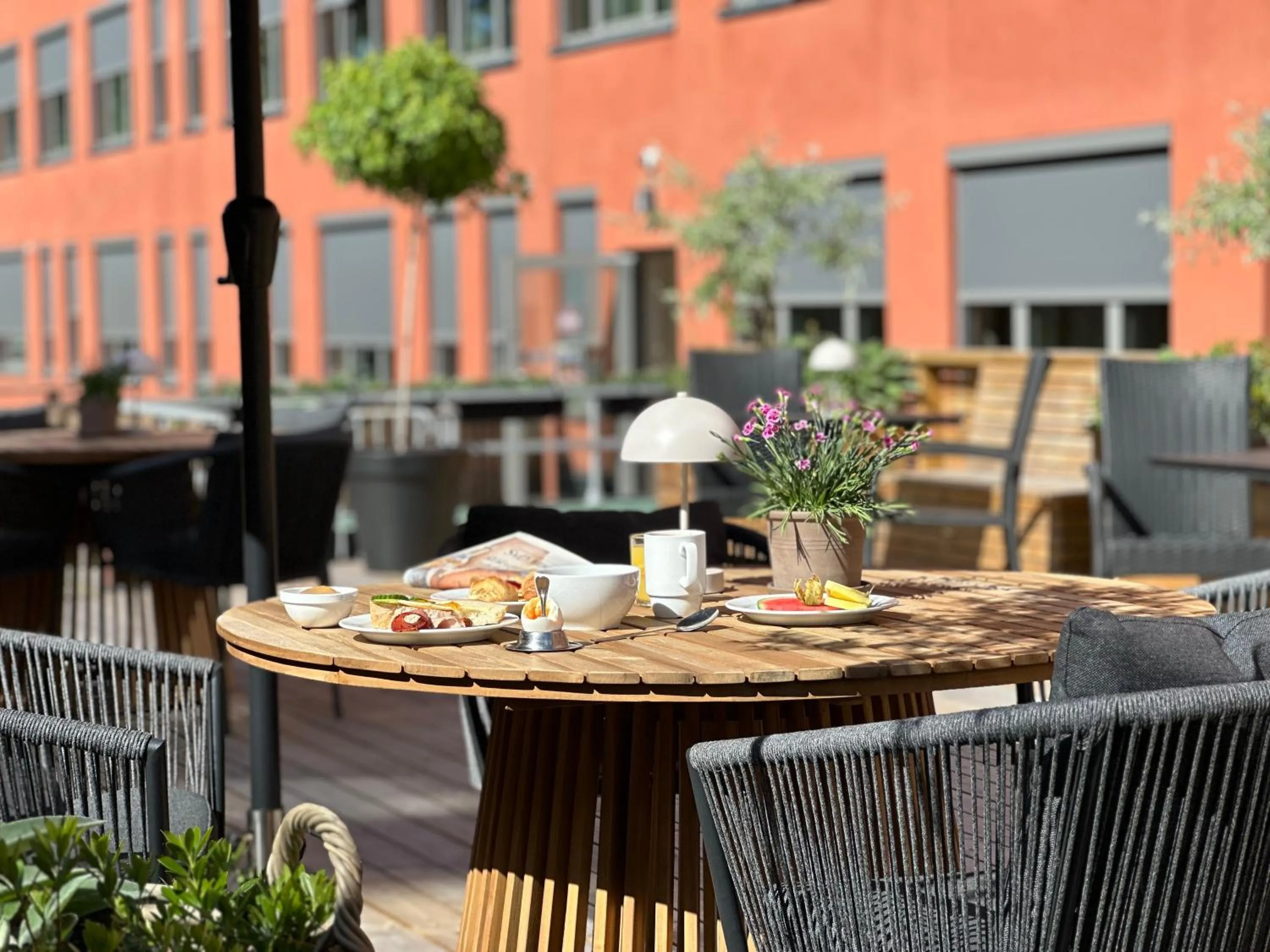 Balcony/Terrace in Spar Hotel Majorna