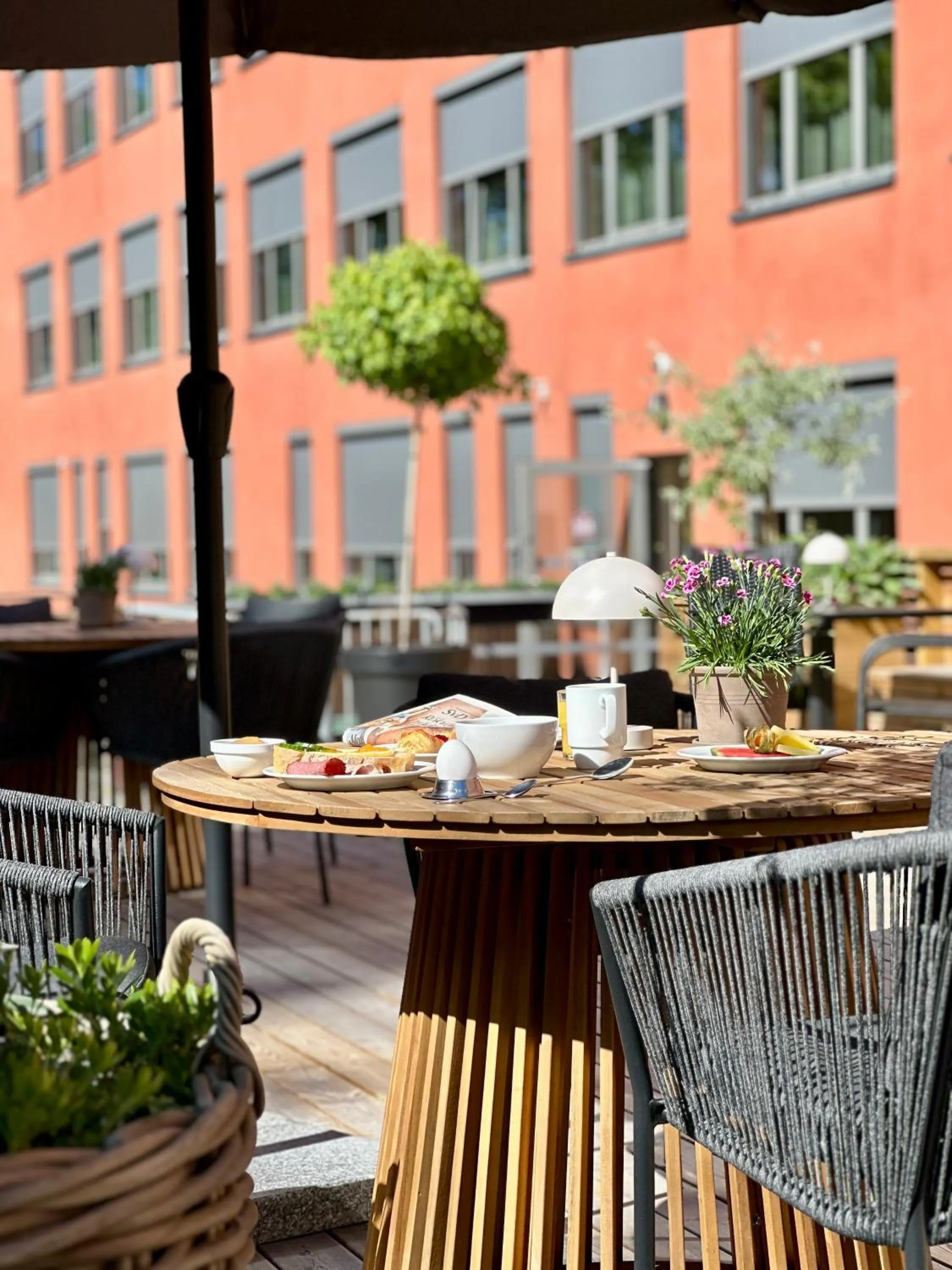 Balcony/Terrace in Spar Hotel Majorna