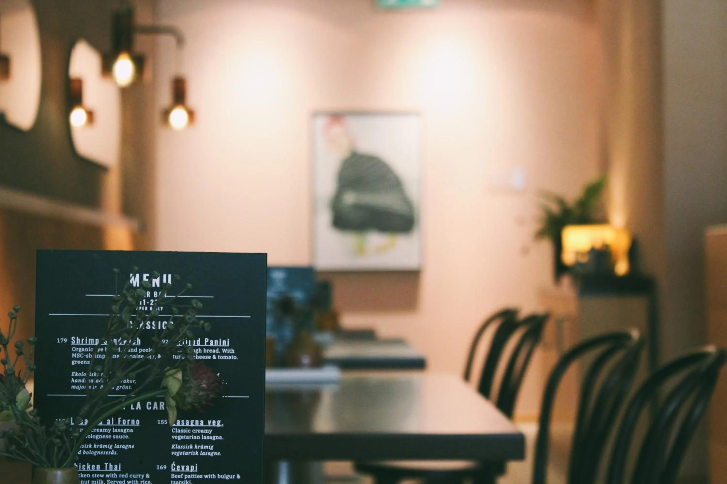 Restaurant/places to eat in Spar Hotel Majorna