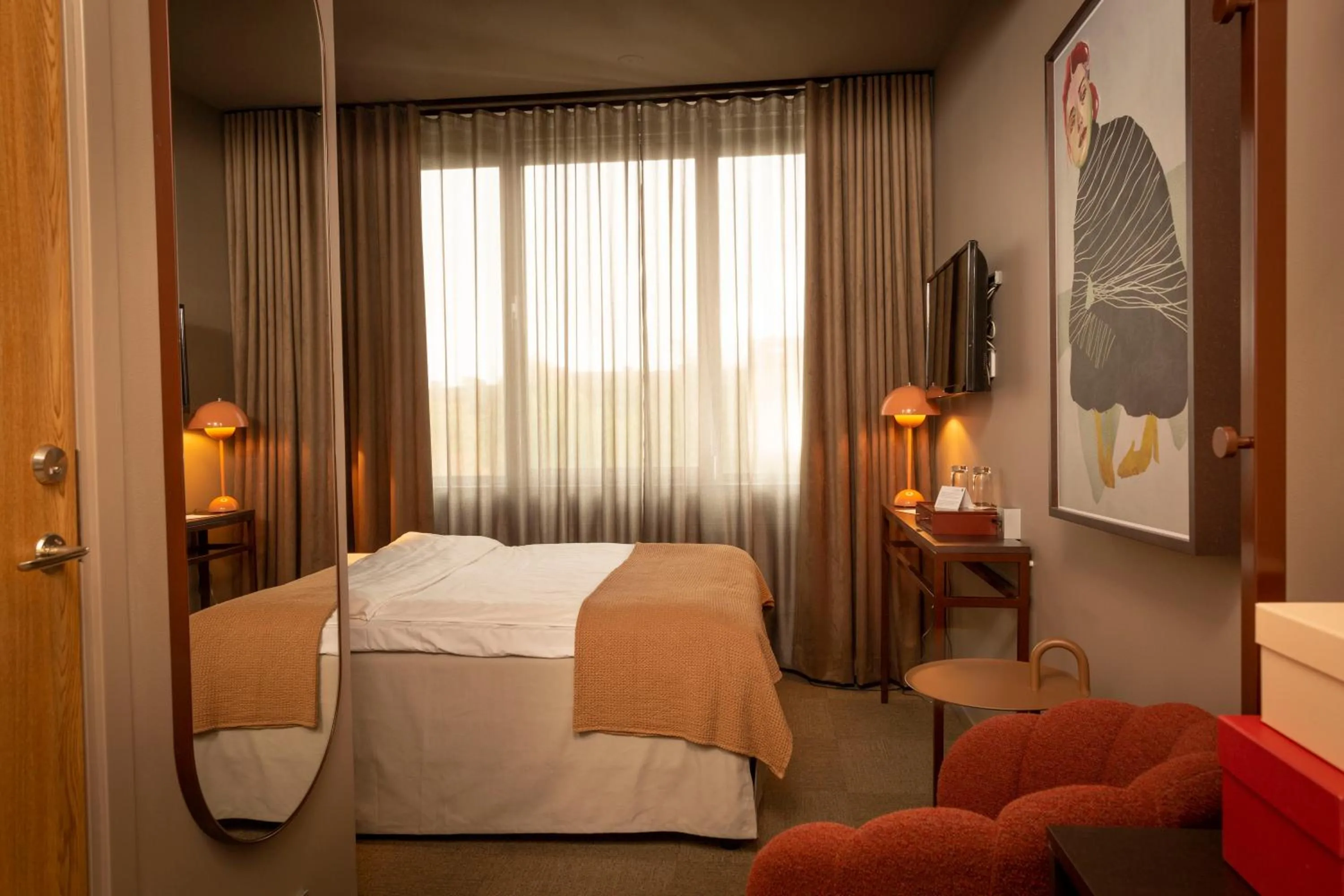 Bed in Spar Hotel Majorna