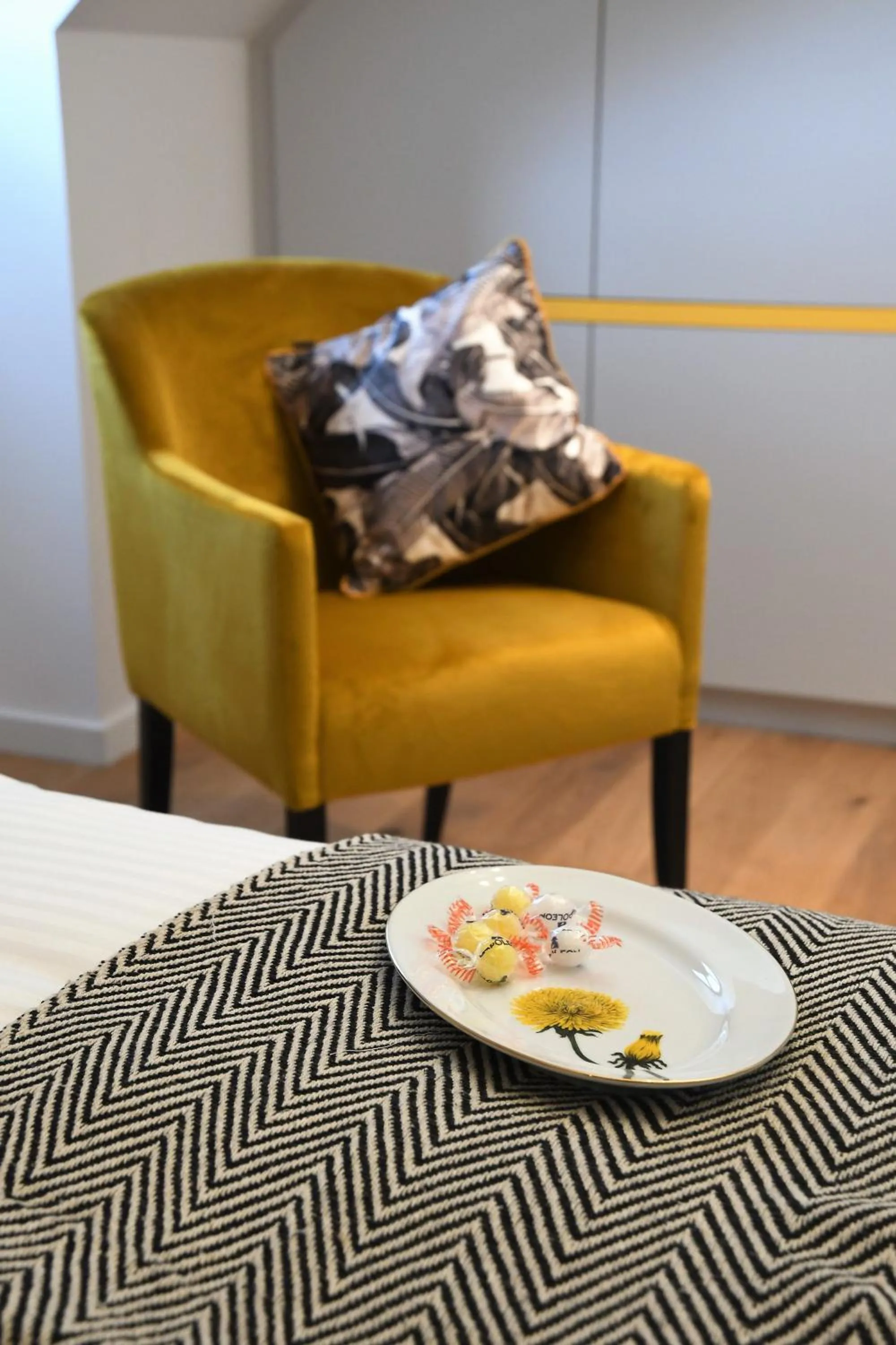 Seating area in Ask Lily