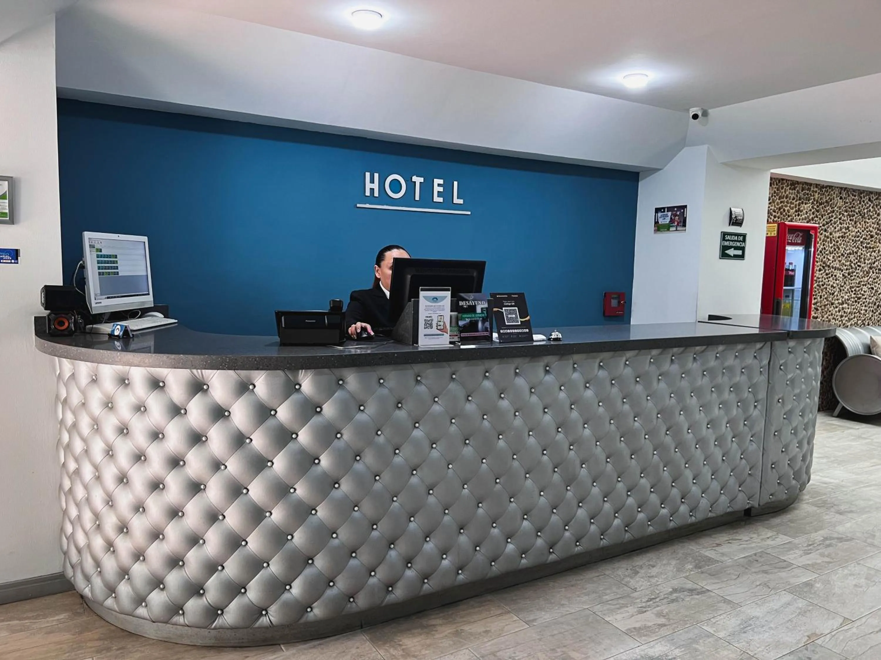 Lobby or reception in Hotel Rosales Gold