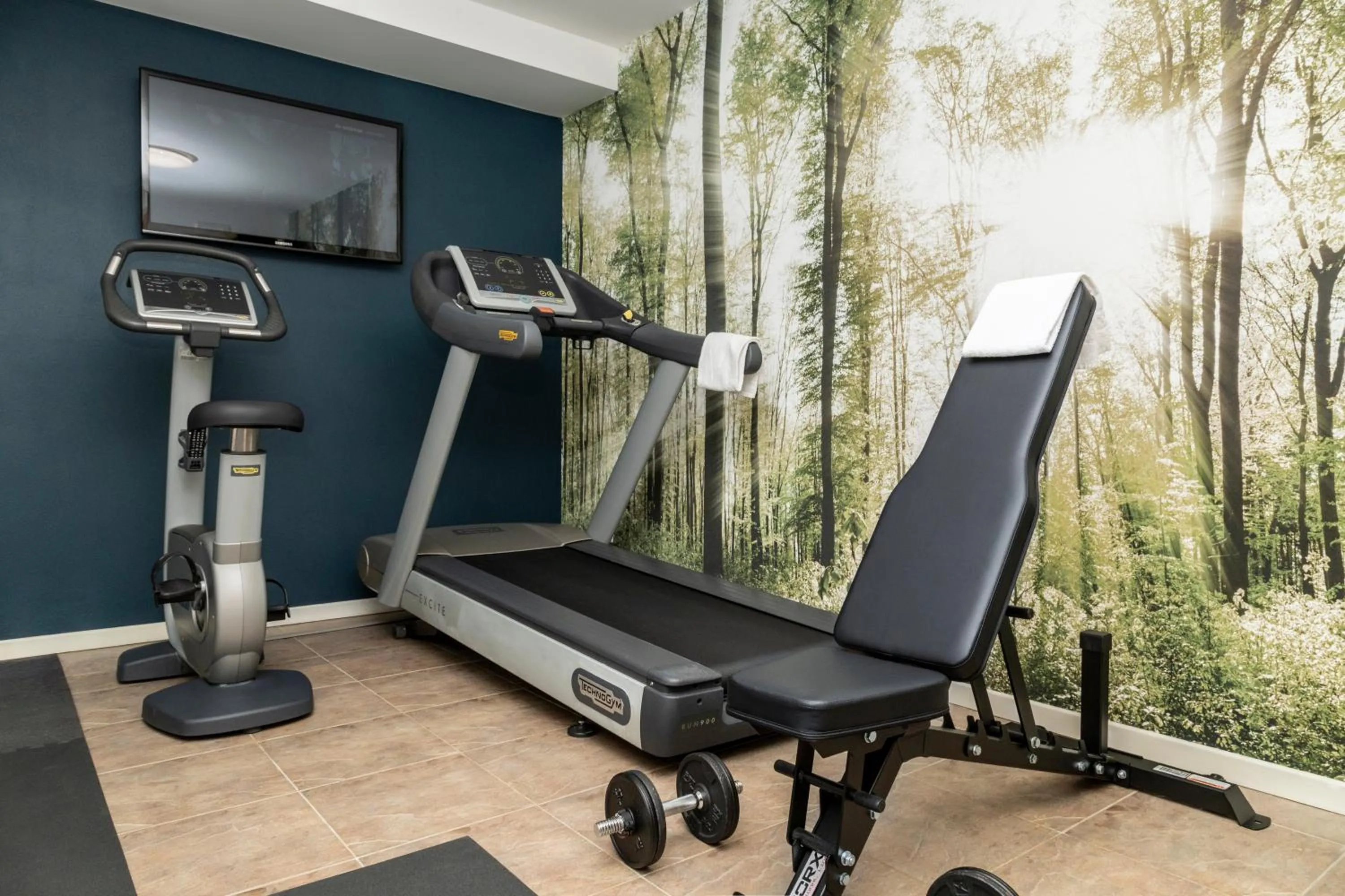 Fitness centre/facilities in Hotel Alle Acque