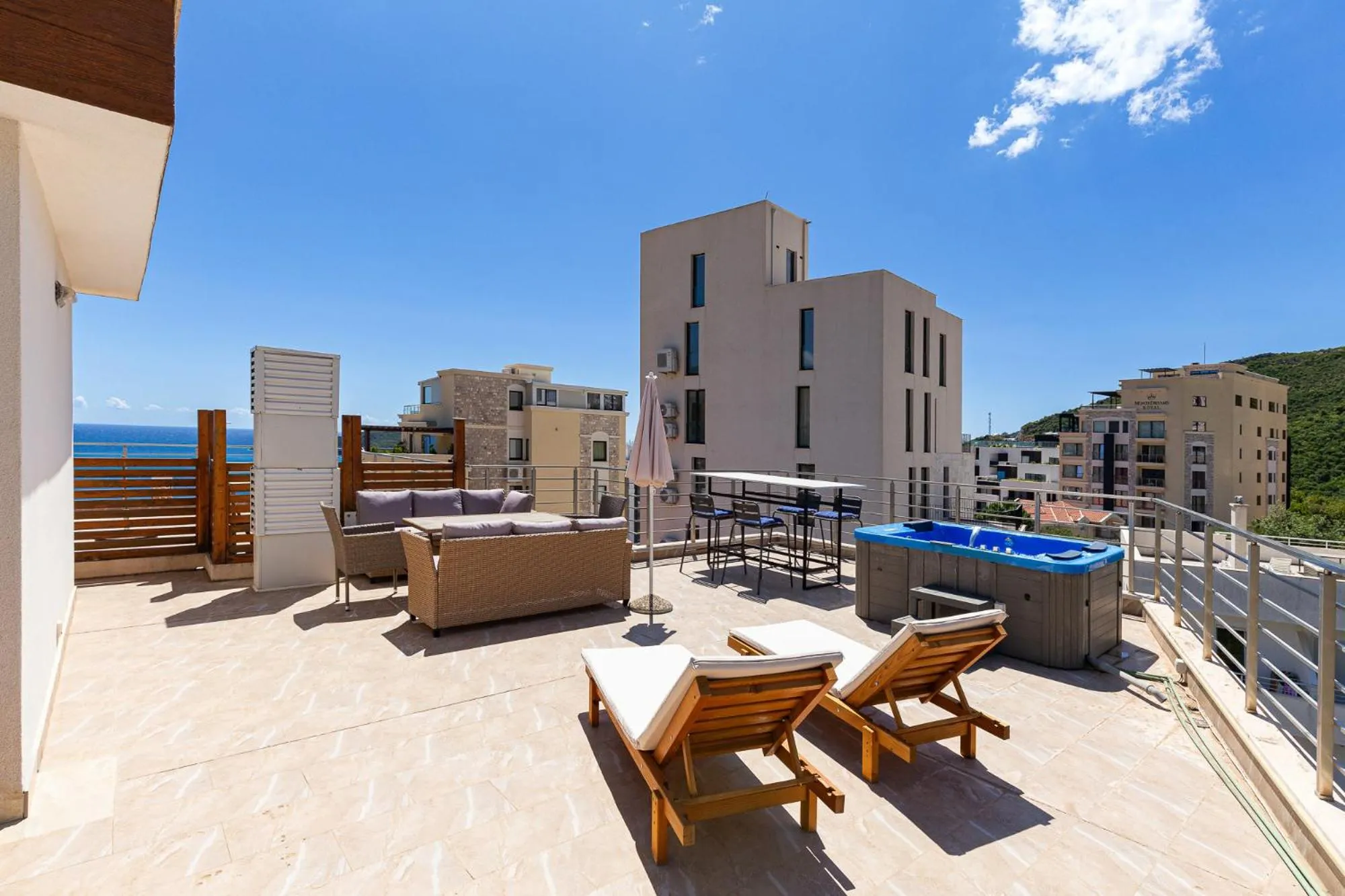 Balcony/Terrace in Sunny Side Wellness Resort & Spa